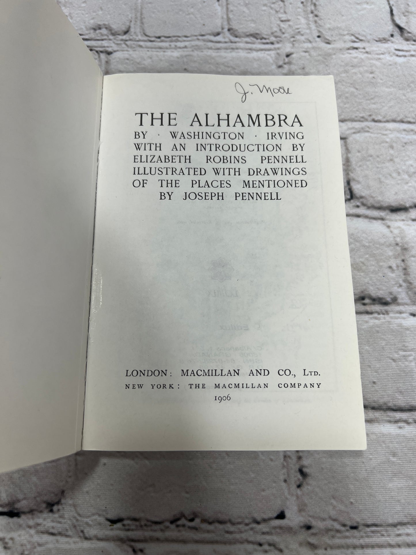 Tales of the Alhambra By Washington Irving [Edilux Edition]