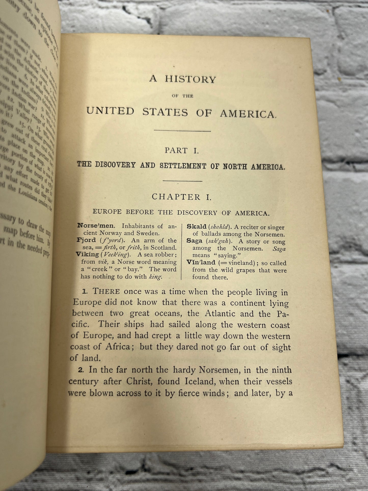 Scudder's History of The United States [1st Edition · 1884]