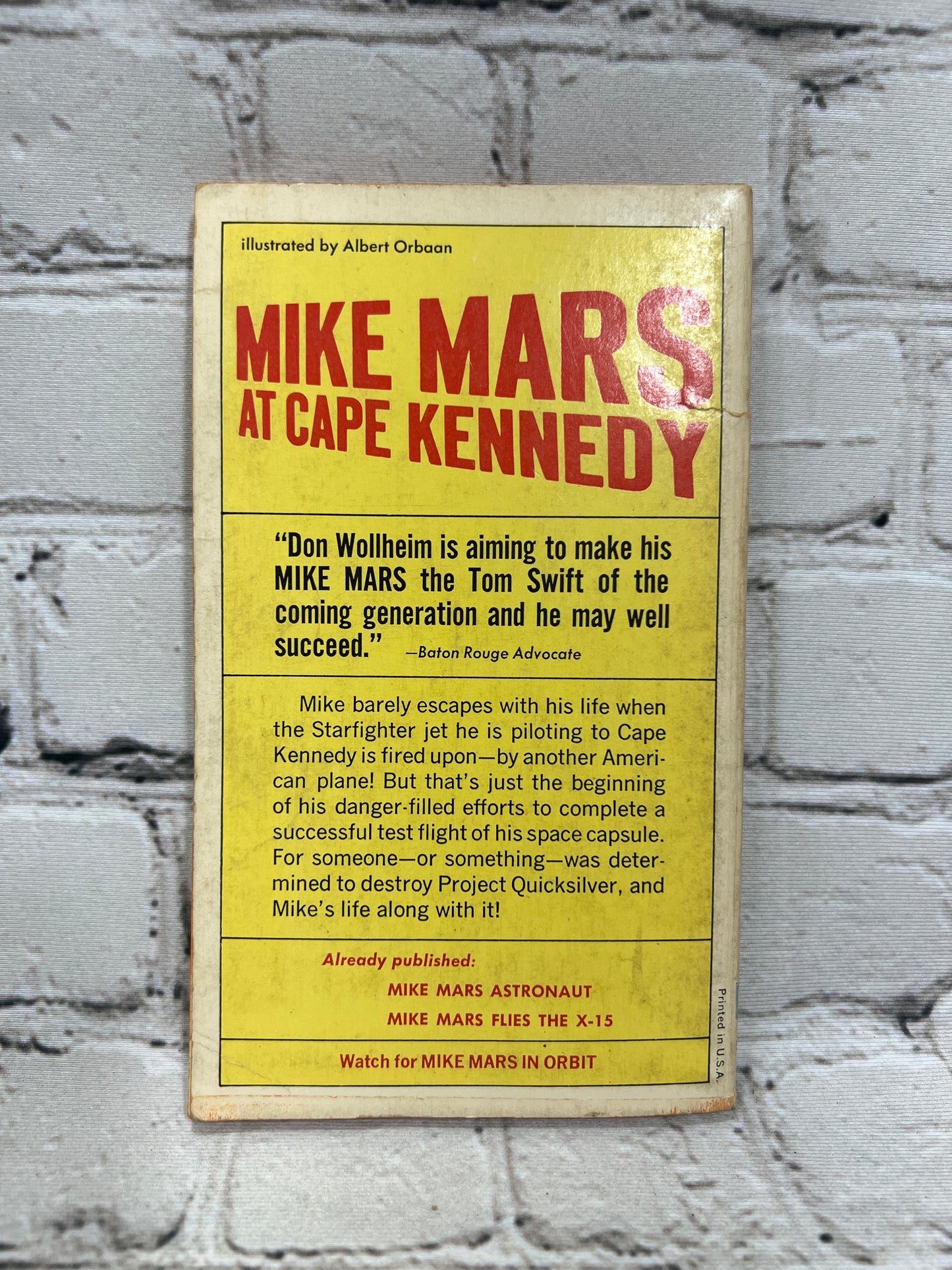 Mike Mars at Cape Kennedy #3 By Donal Wollheim [1966 · 1st Printing]