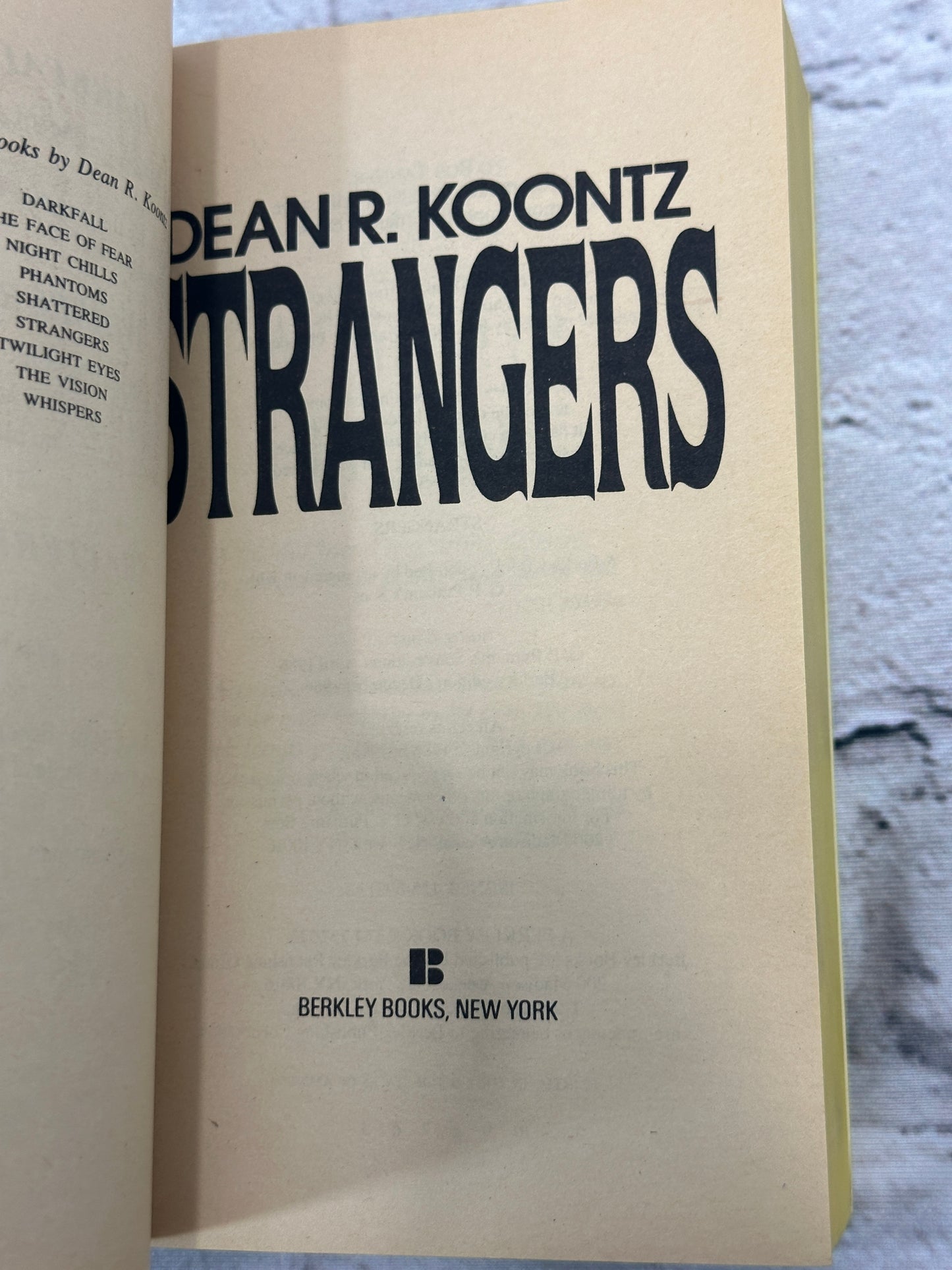 Strangers by Dean Koontz [1986]