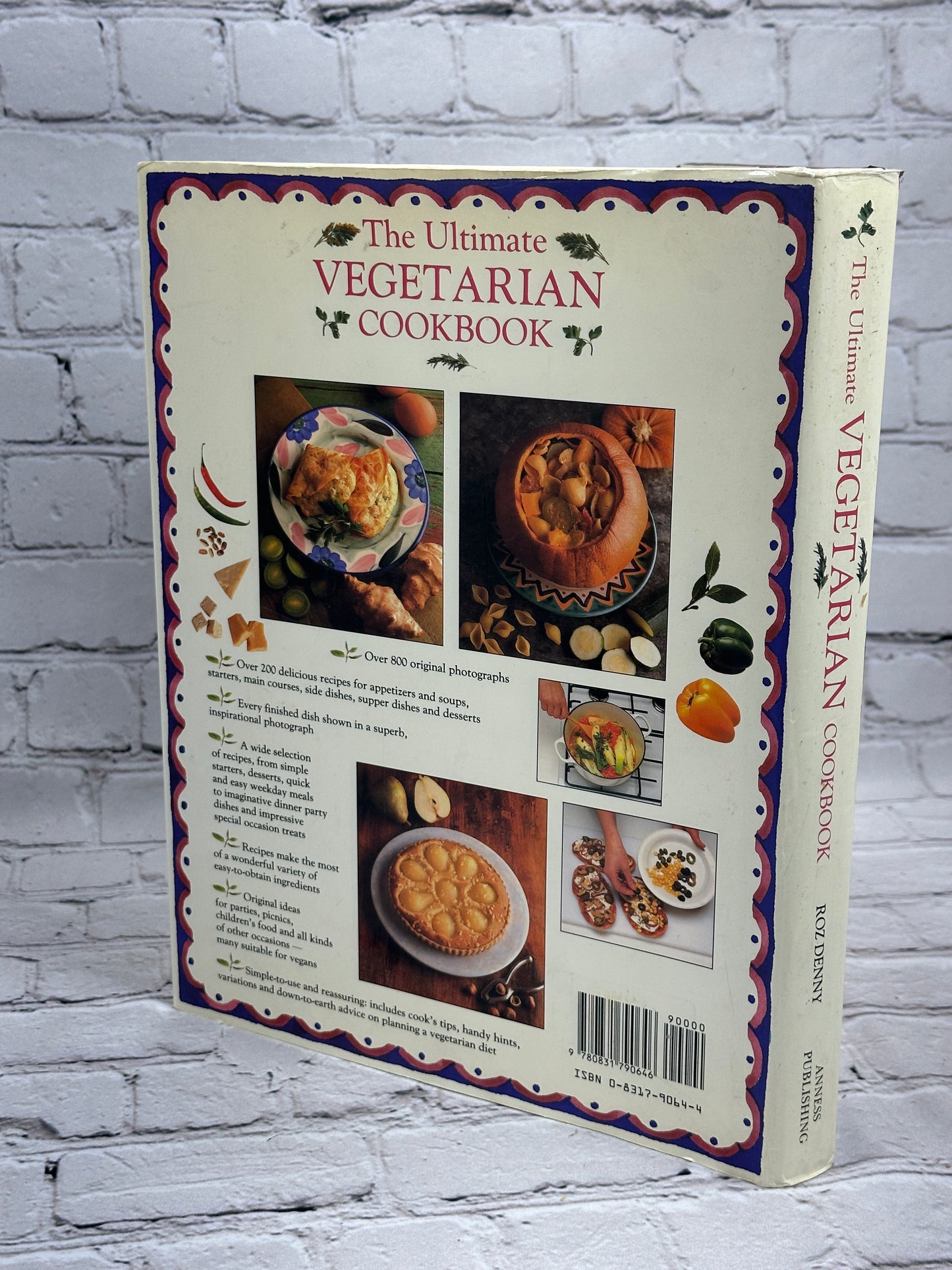 The Ultimate Vegetarian Cookbook by Roz Denny [1995]