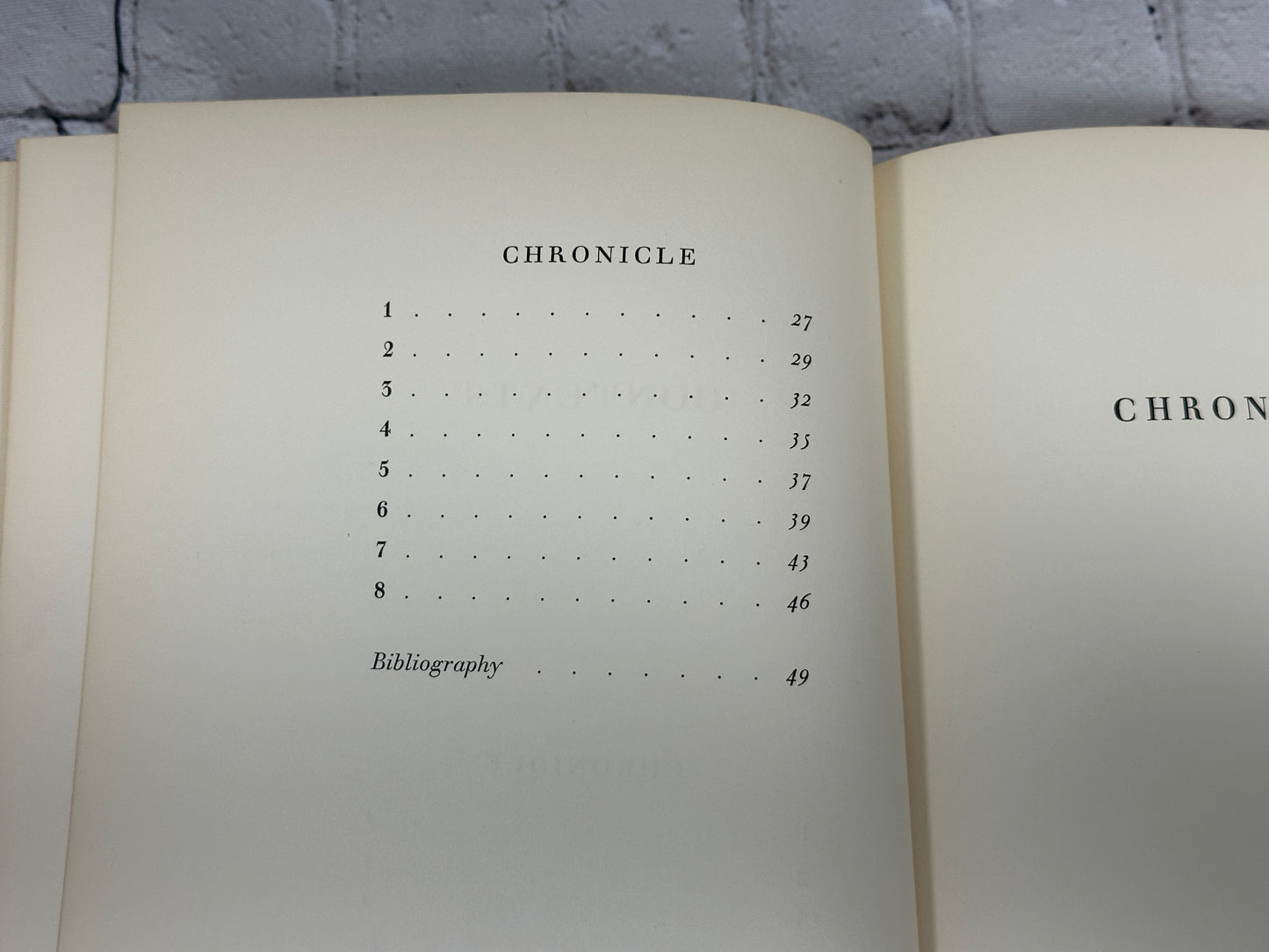 Chronique by St.-John Perse [Bilingual Edition · French/English · 1969]