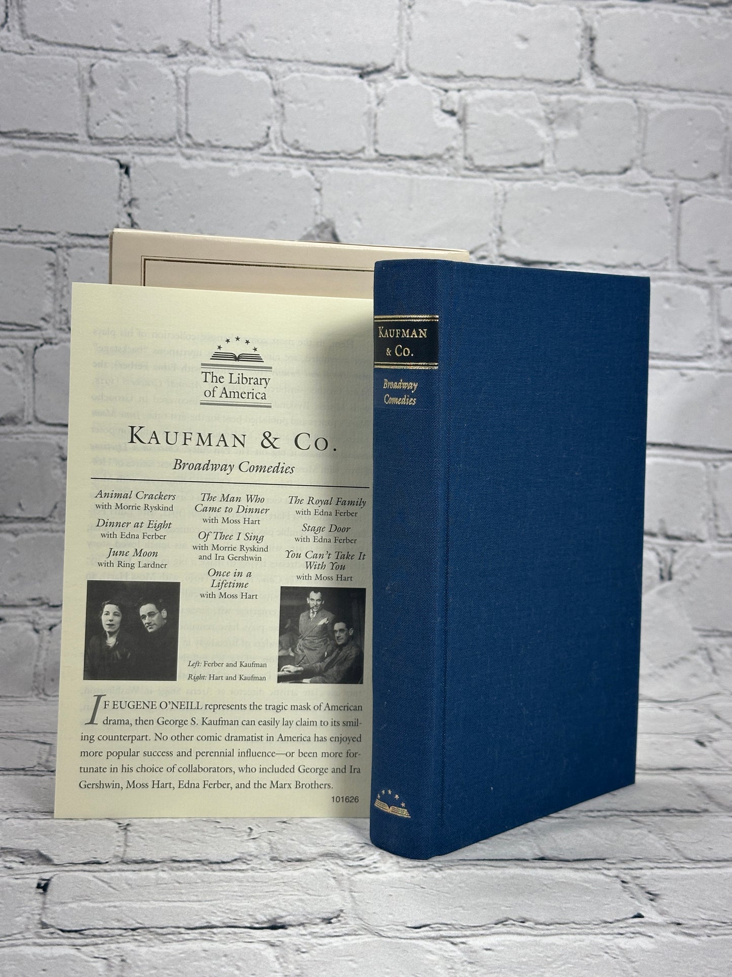 Kaufman & Co. Broadway Comedies [Library of America]