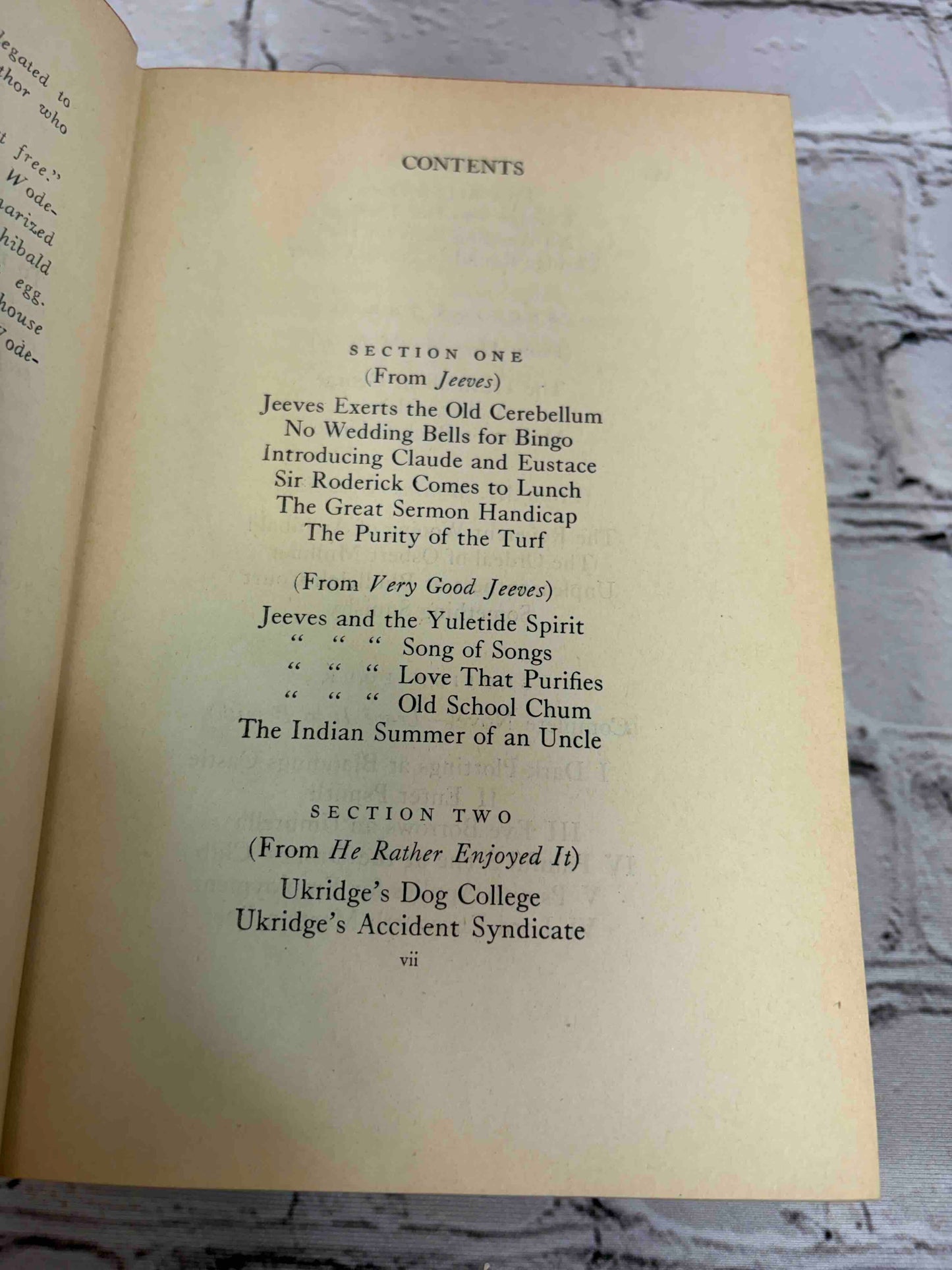 Nothing But Wodehouse