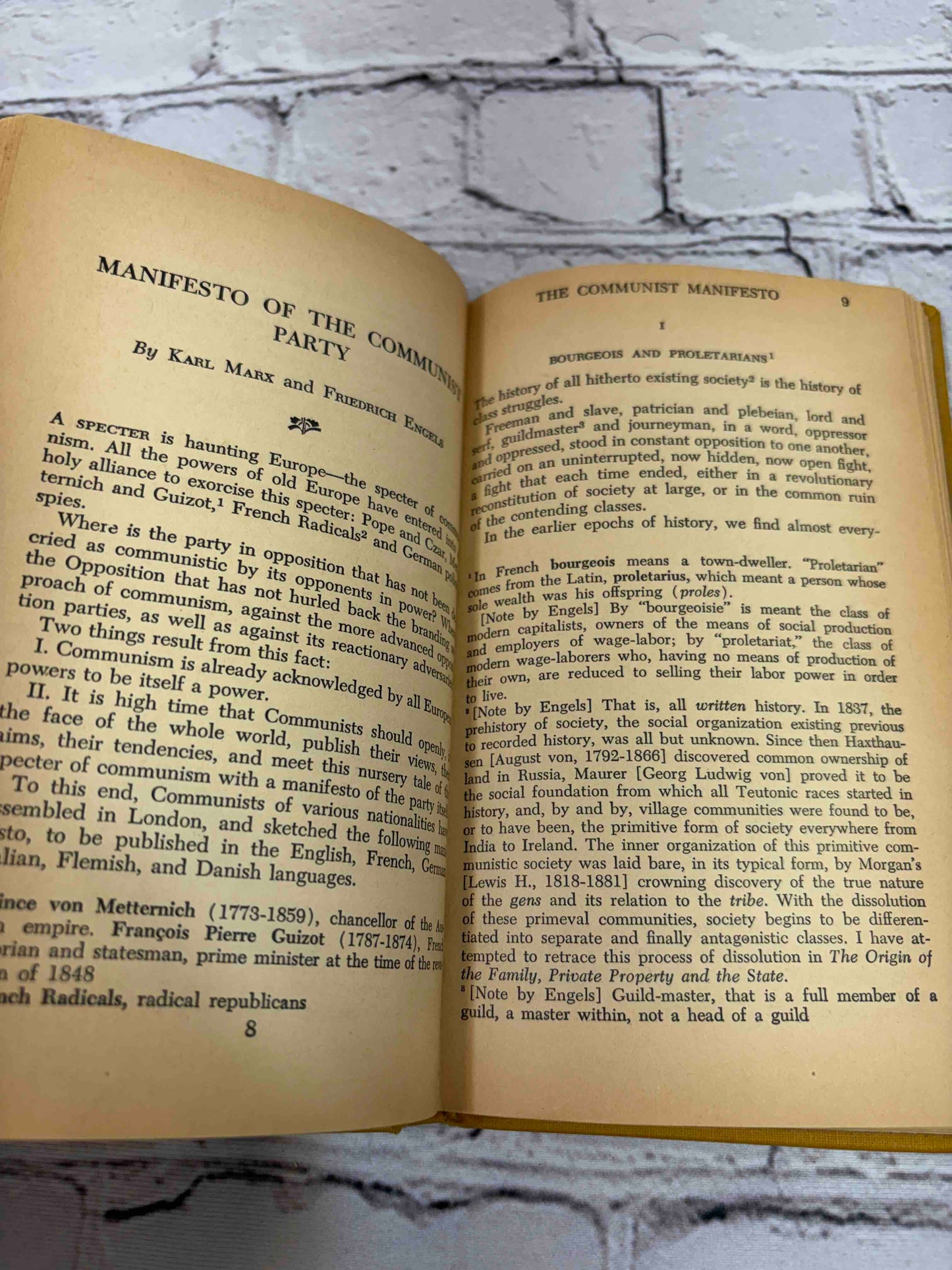 The Communist Manifesto with Selections from the Eighteenth Brumaire of Louis Bonaparte and Capital