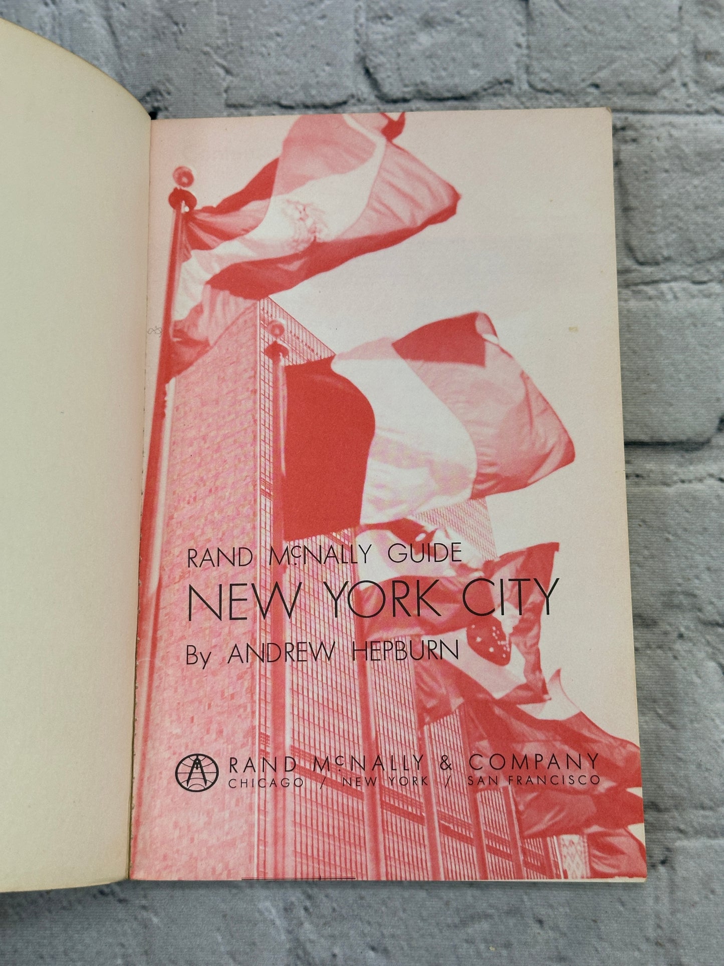 Rand McNally New York City Authorized Guidebook [1970]