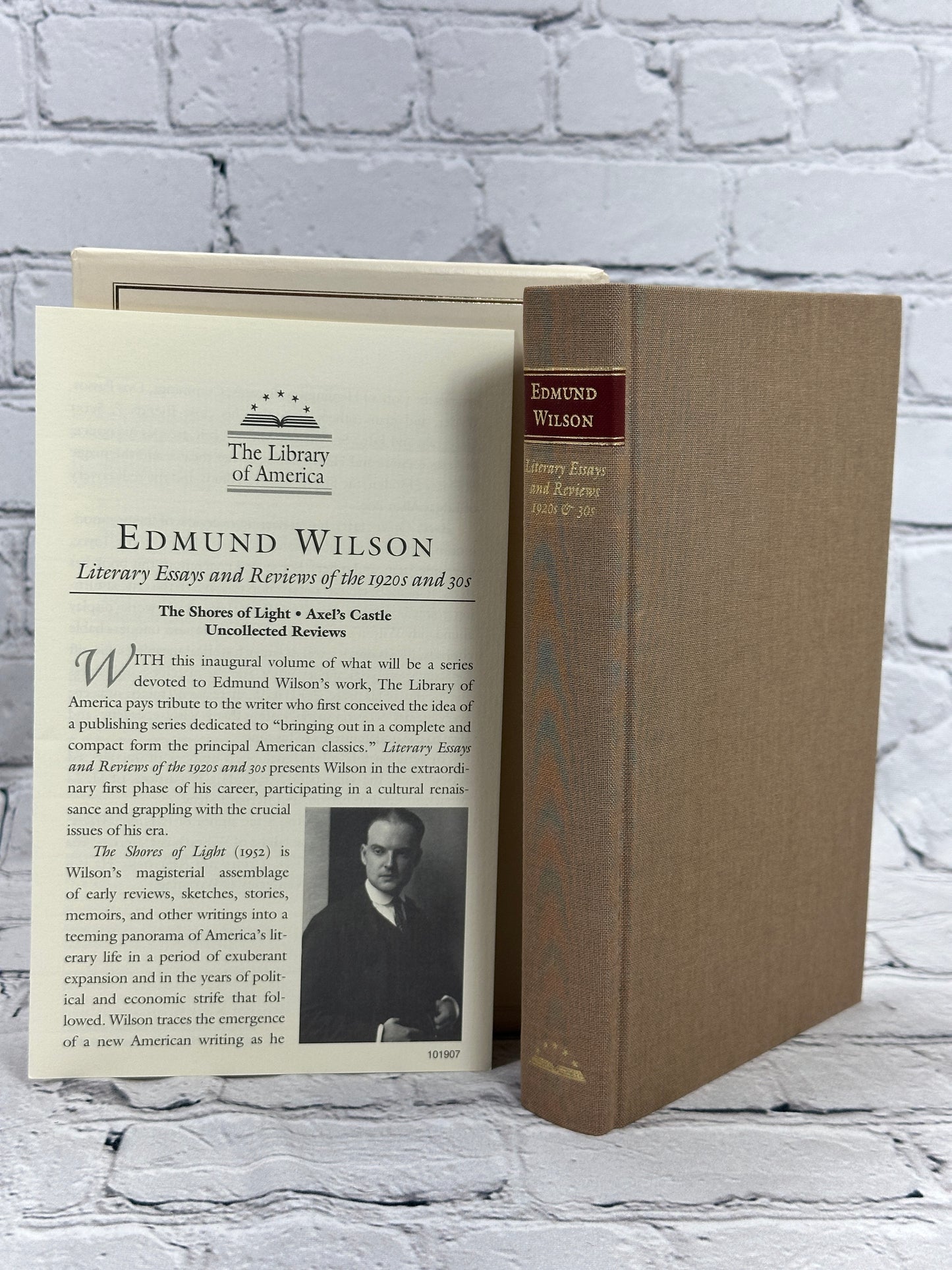 Edmund Wilson Literary Essays &Reviews 1920s-40s [Library of America ]