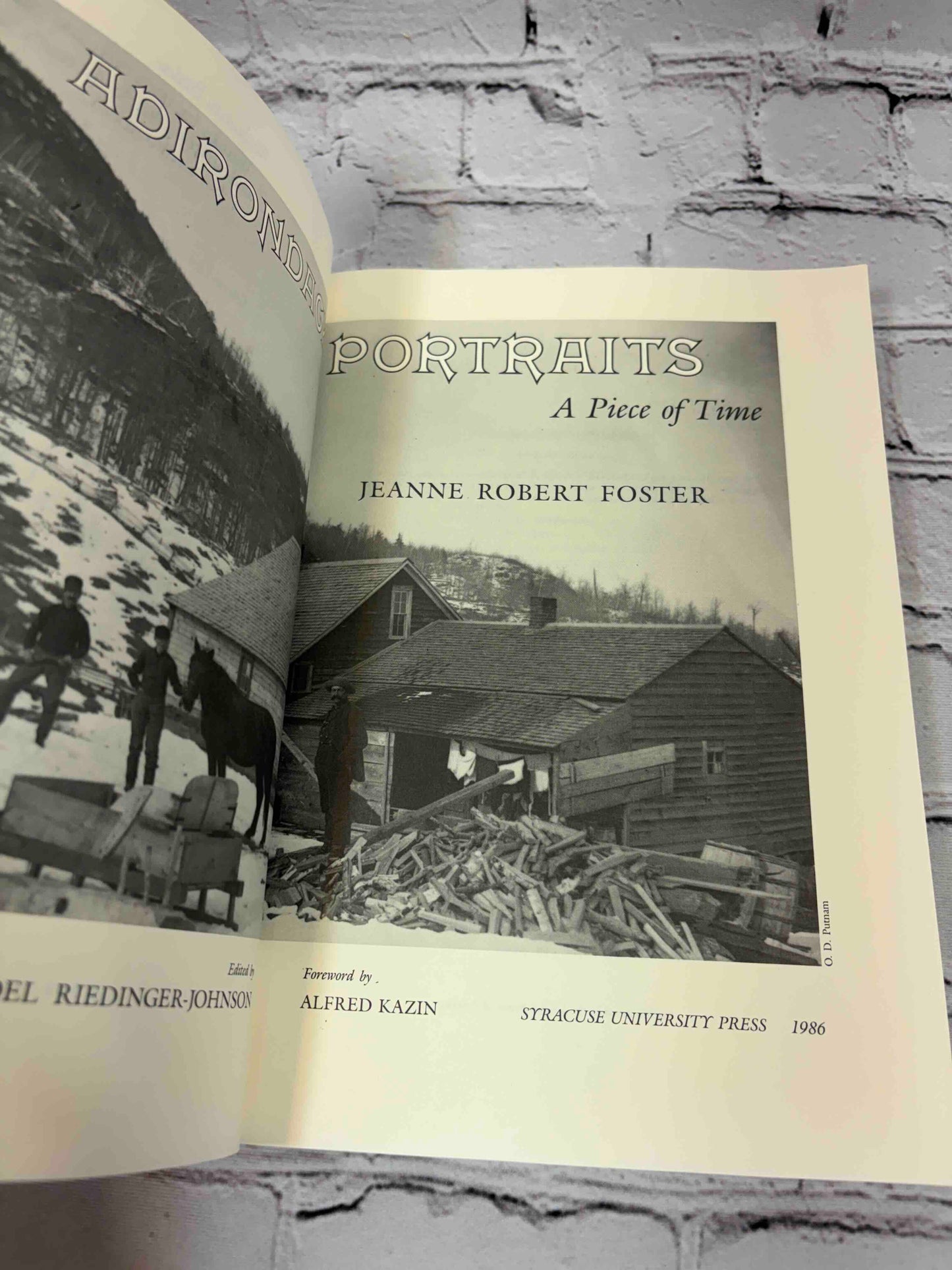 Adirondack Portraits: A Piece of Time (SIGNED)