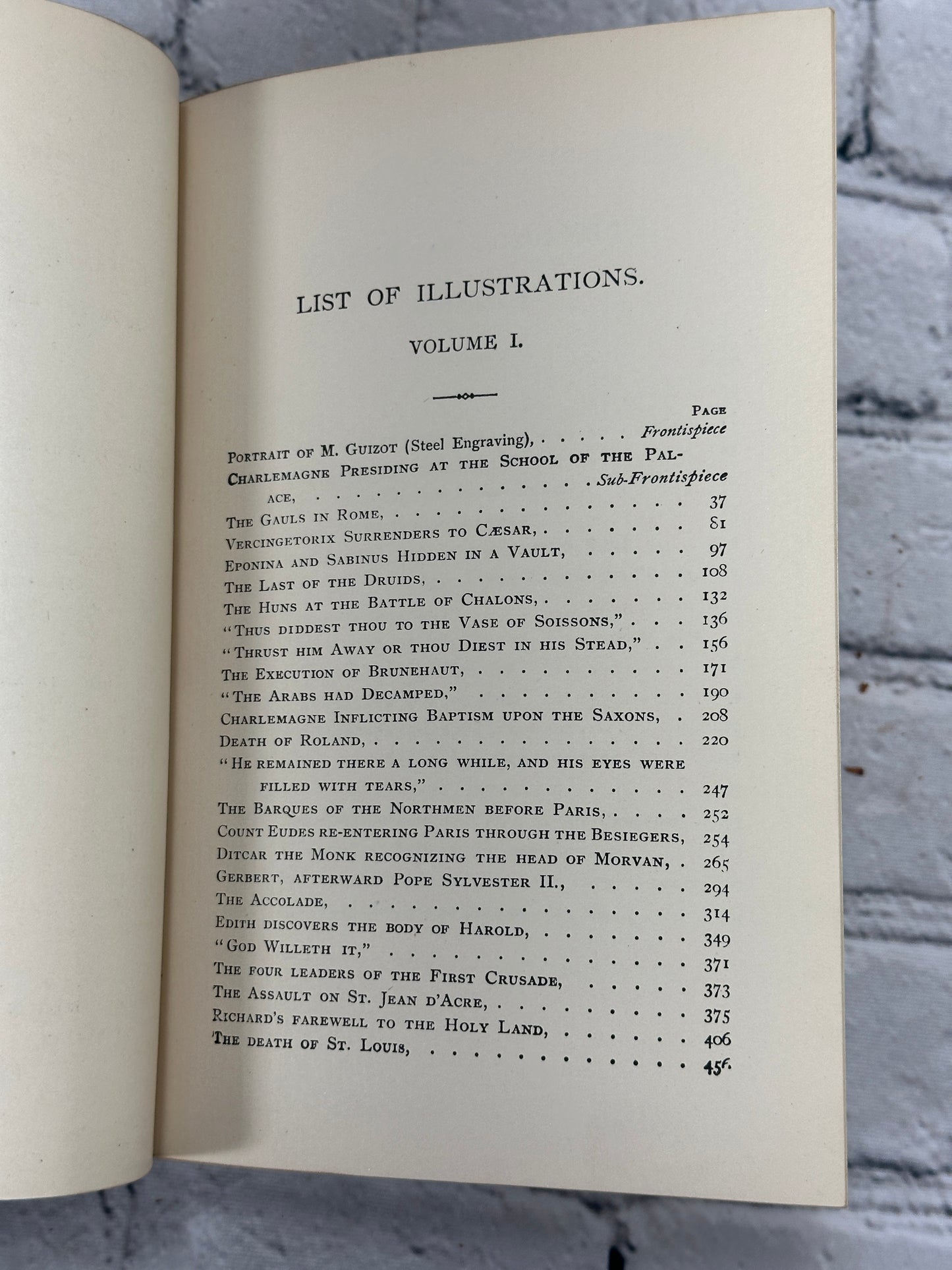 The History of France by M. Guizot [Illustrated Library Edition · Circa 1900]