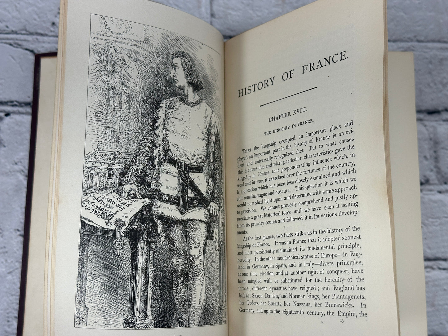 The History of France by M. Guizot [Illustrated Library Edition · Circa 1900]