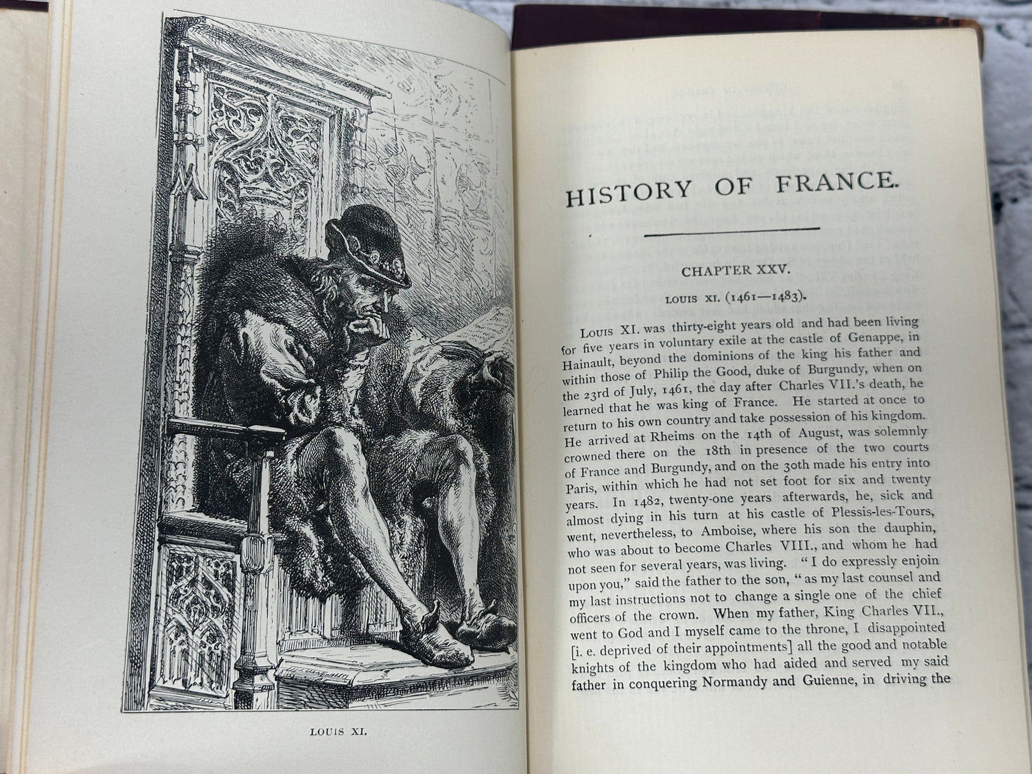 The History of France by M. Guizot [Illustrated Library Edition · Circa 1900]