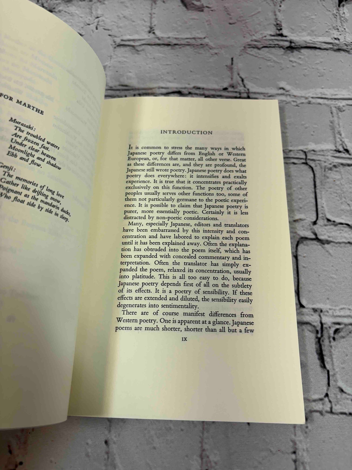 100 Poems from the Japanese