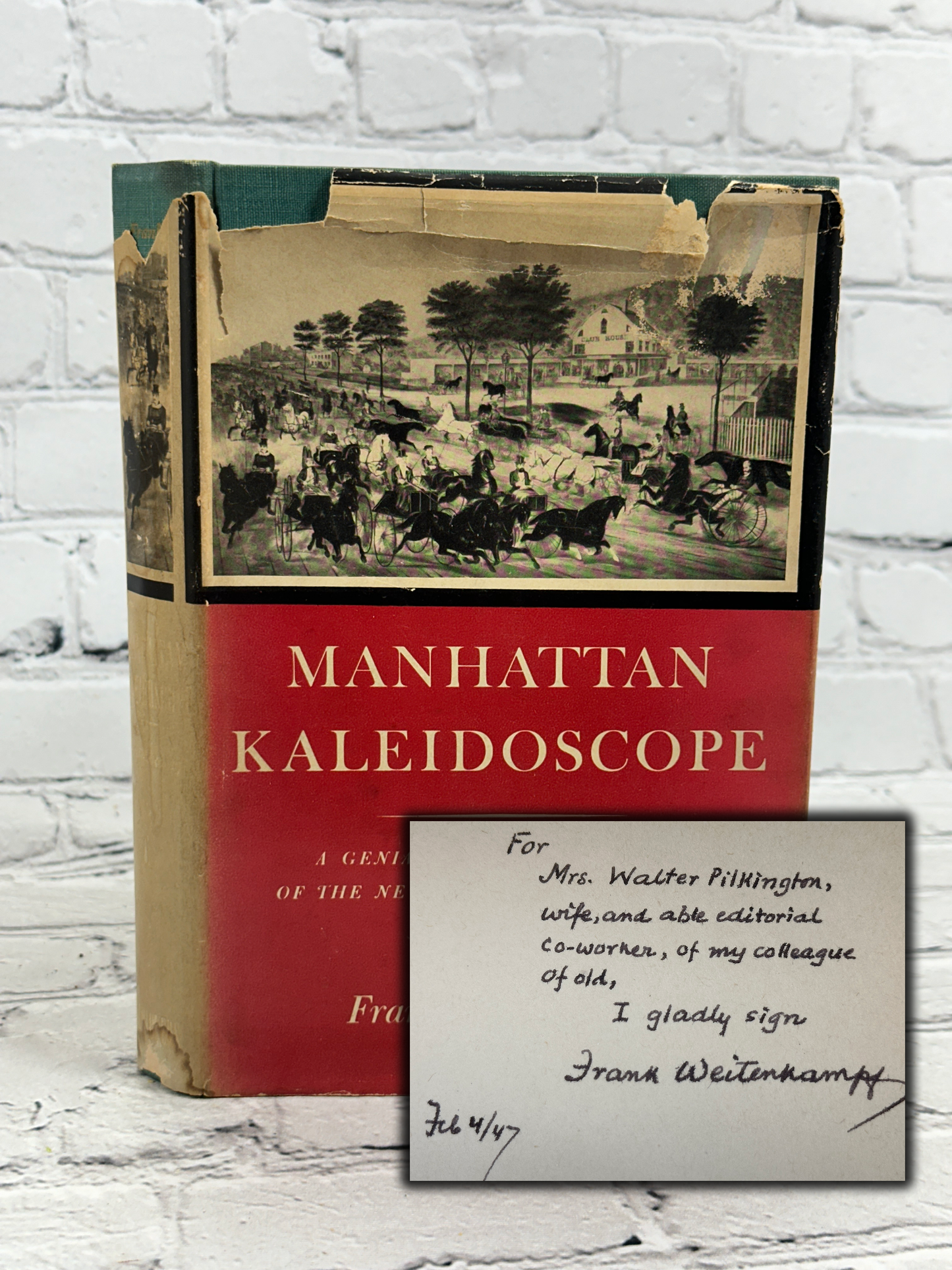 Manhattan Kaleidoscope by Frank Weitenkampf [SIGNED · 1st Print · 1947]