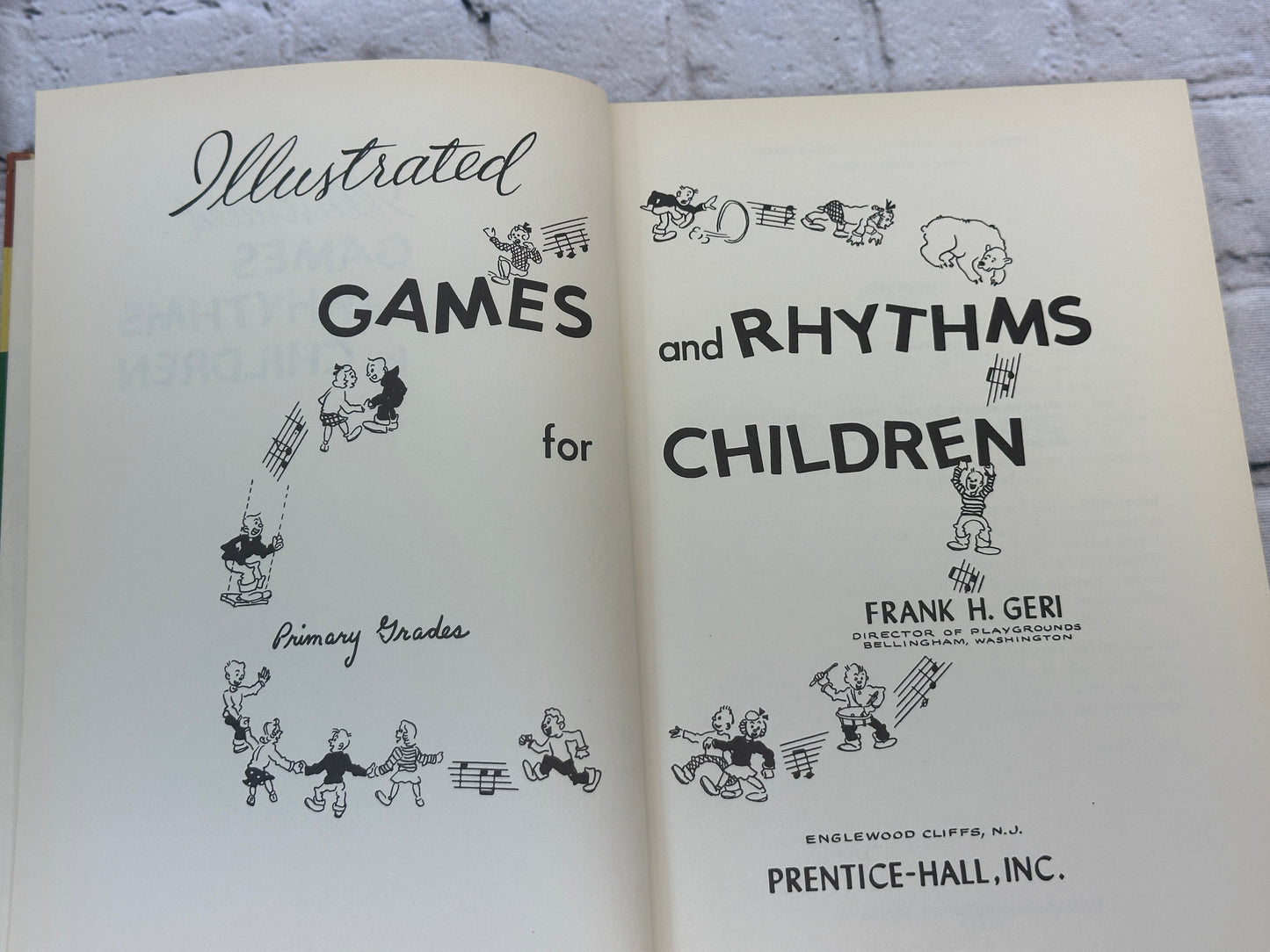 Illustrated Games & Rhythms for Children by Frank H. Geri [1959 · 4th Ed.]