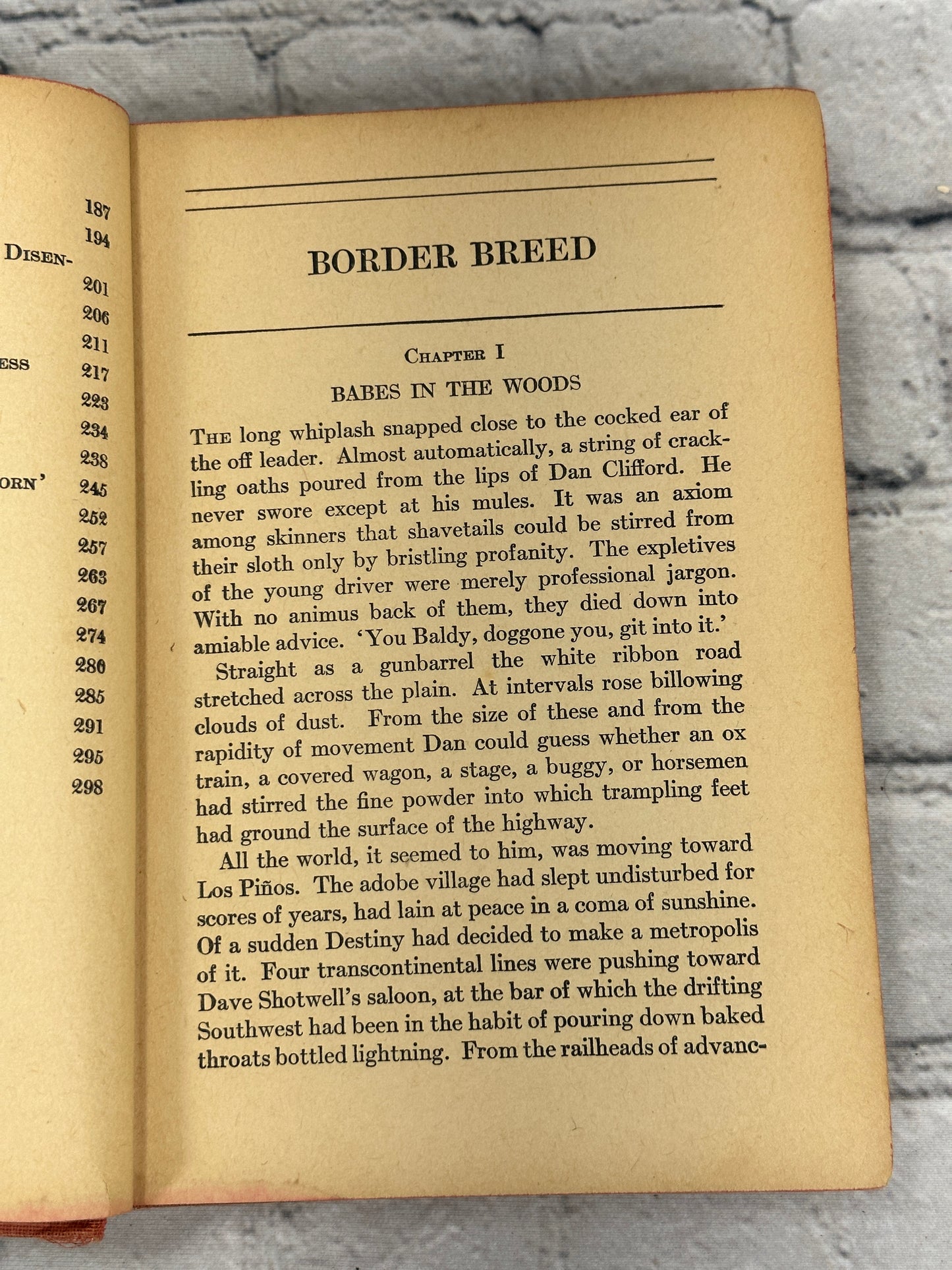 Border Breed by William MacLeod Raine [1935]