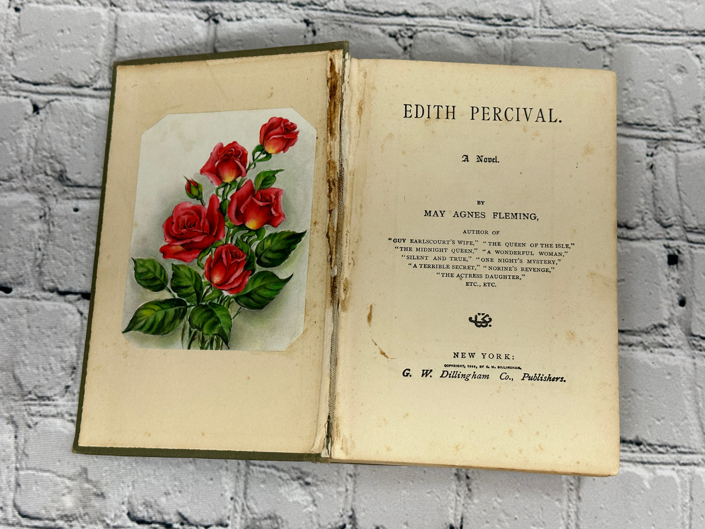 Edith Percival by May Agnes Fleming [1893]