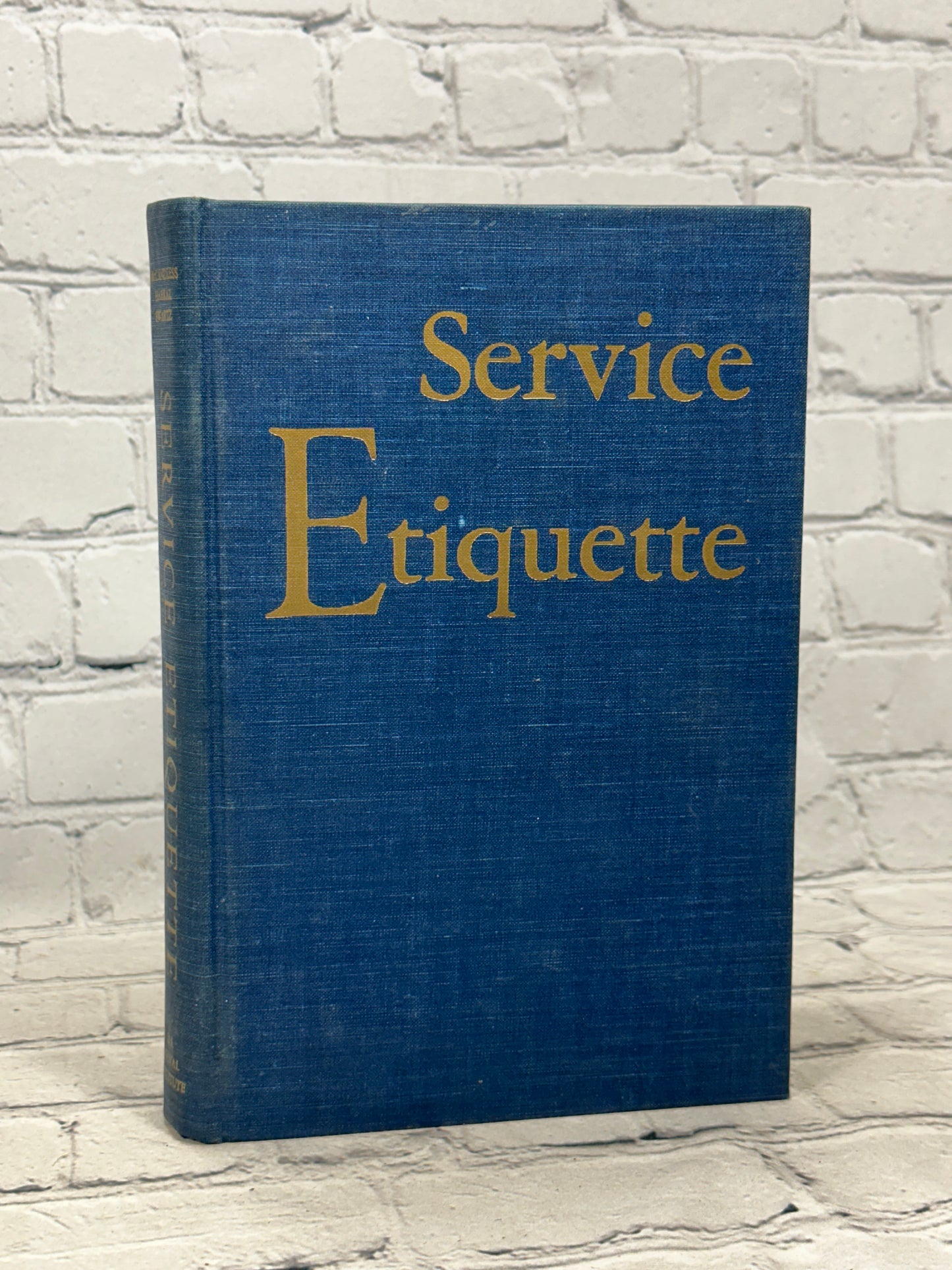 Service Etiquette by Bruce McCandless [1959 · US Naval Institute]