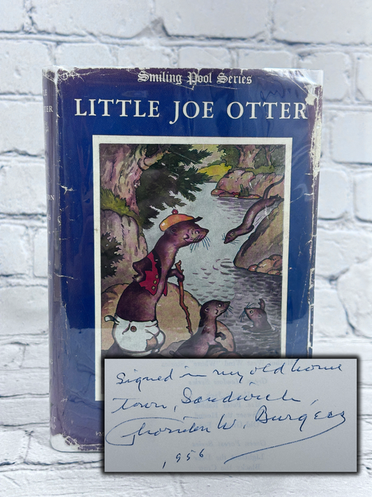 Little Joe Otter by Thornton Burgess [Signed · Smiling Pool Series · 1925]