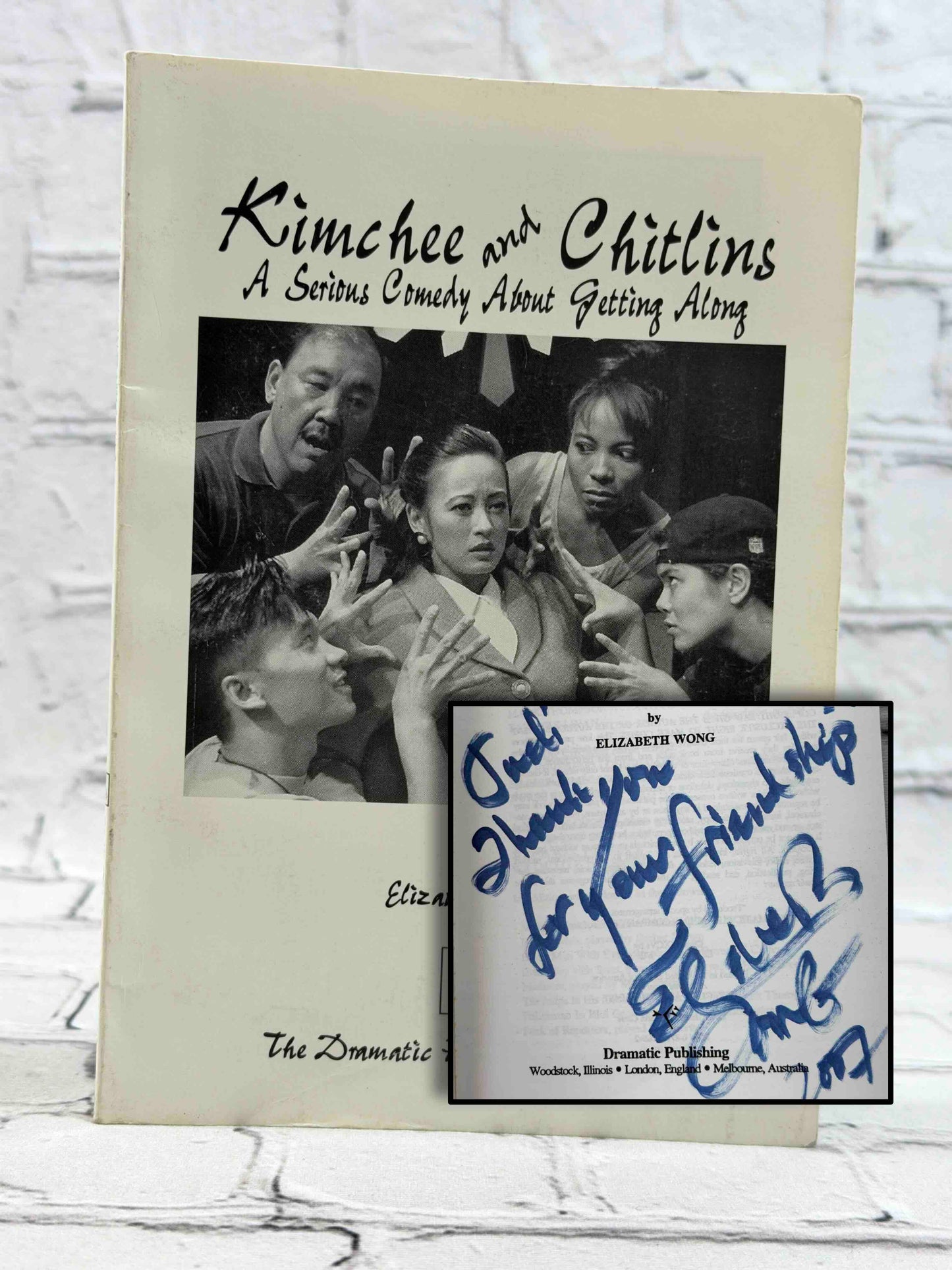 Kimchee and Chitlins: A Serious Comedy about Getting Along (SIGNED)
