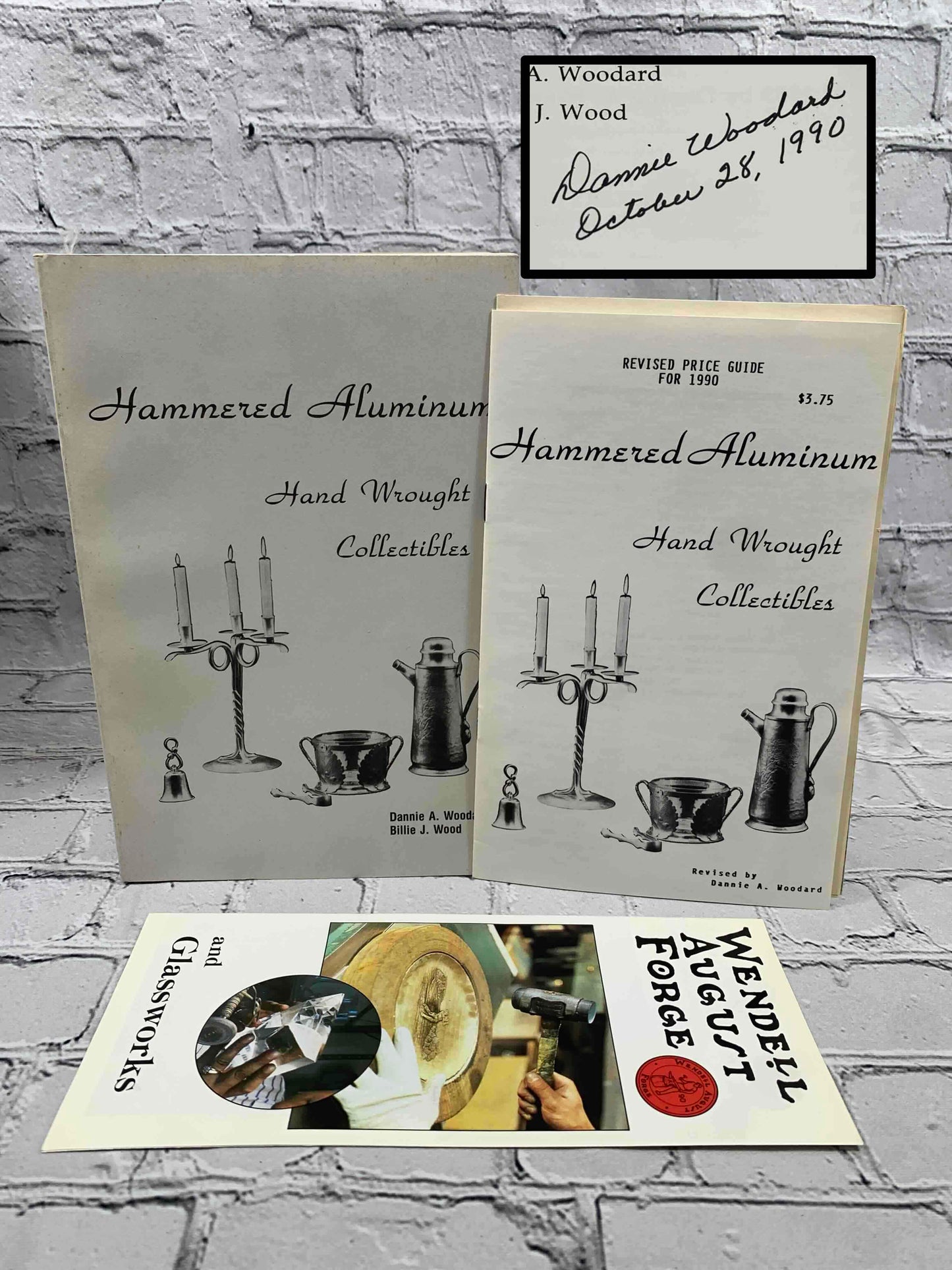Hammered Aluminum Hand Wrought Collectibles (Signed) & Revised Price Guide
