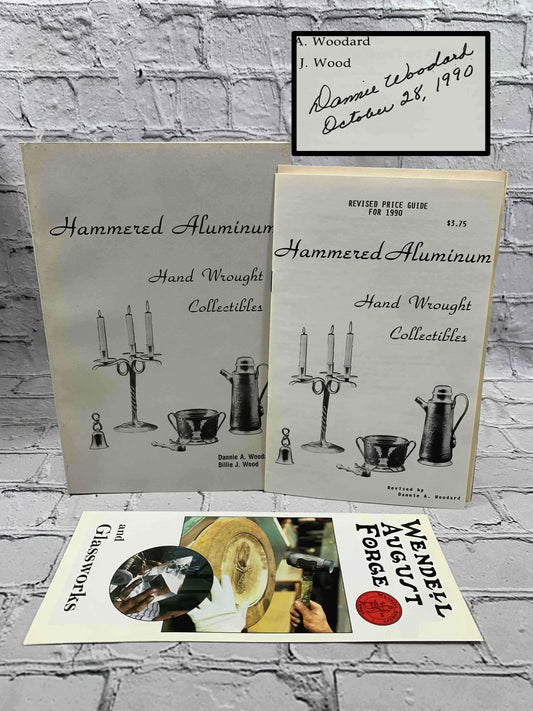 Hammered Aluminum Hand Wrought Collectibles (Signed) & Revised Price Guide