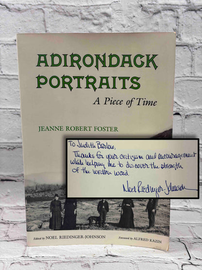 Adirondack Portraits: A Piece of Time (SIGNED)