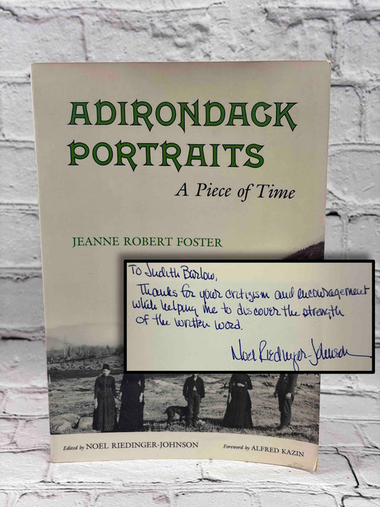 Adirondack Portraits: A Piece of Time (SIGNED)