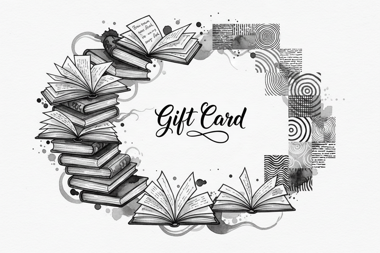 change design. keep it black and white. No barcode and have the only words be gift card