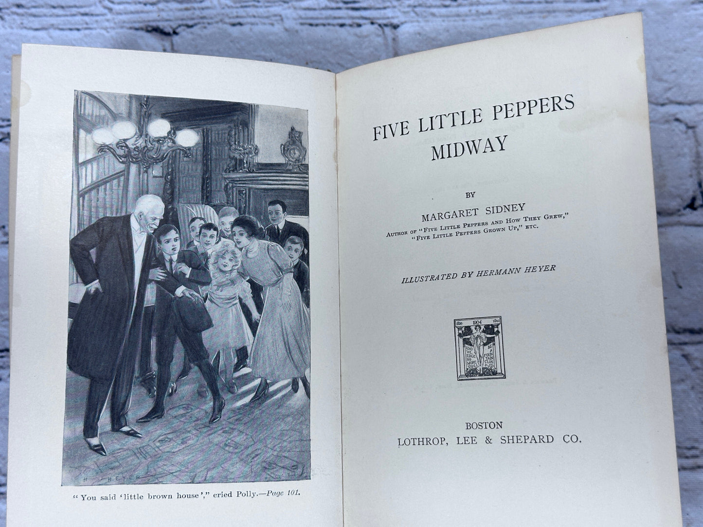 Five Little Peppers Midway By Margaret Sidney [1893]