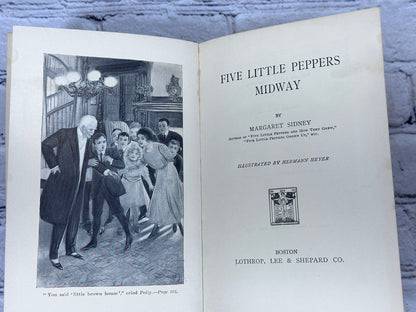Five Little Peppers Midway By Margaret Sidney [1893]