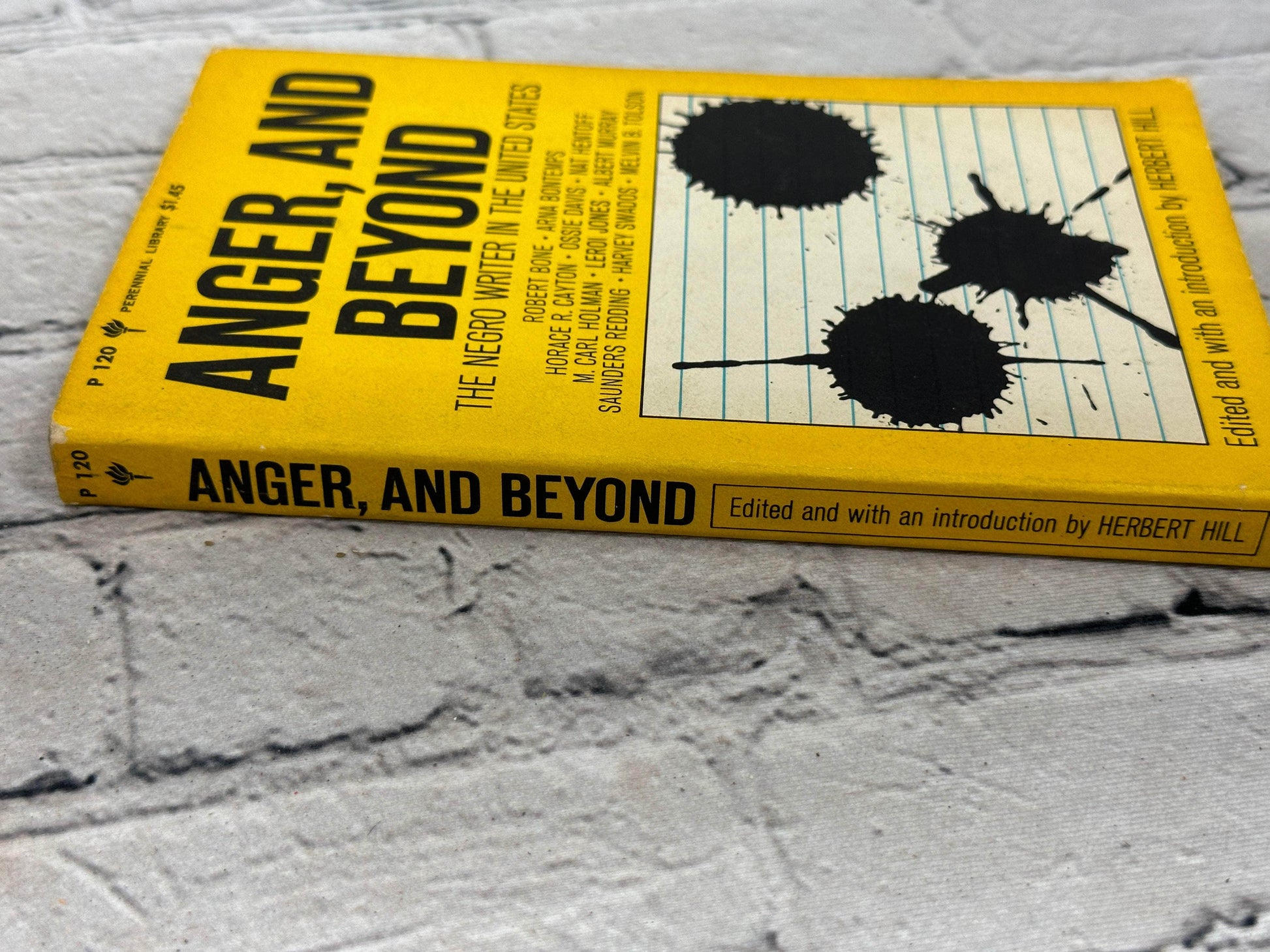 Flipped Pages Anger, And Beyond  The Negro Writer in The United States by Herbert Hill [1968]