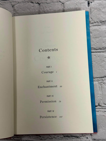 Flipped Pages Big Magic: Creative Living Beyond Fear by Elizabeth Gilbert [2015 · 1st Edition]