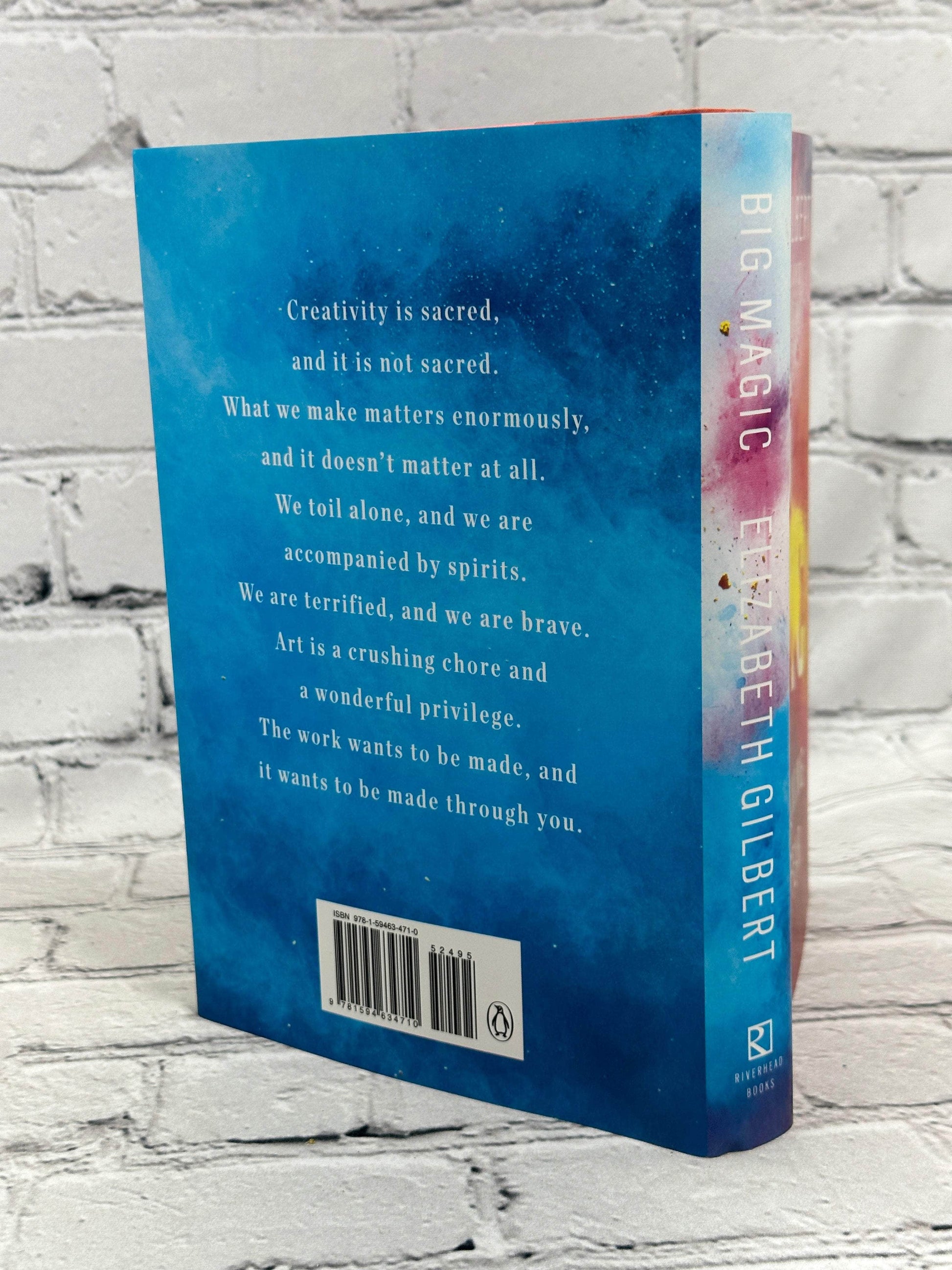 Flipped Pages Big Magic: Creative Living Beyond Fear by Elizabeth Gilbert [2015 · 1st Edition]