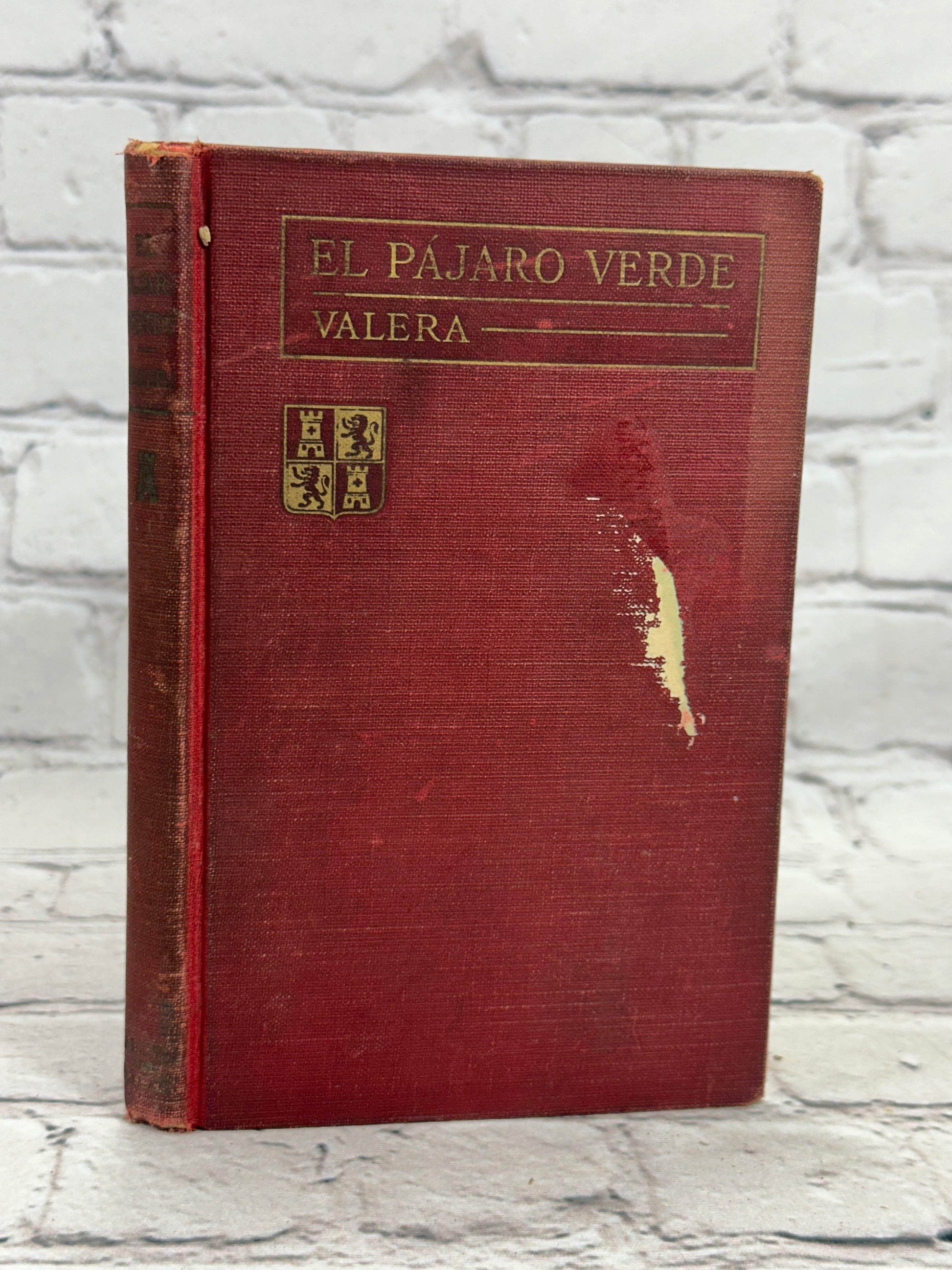 Flipped Pages El Pajaro Verde by Juan Valera [Spanish Students· 1918]