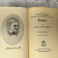 Flipped Pages Essays By Ralph Waldo Emerson, Two Volumes in One [1883]