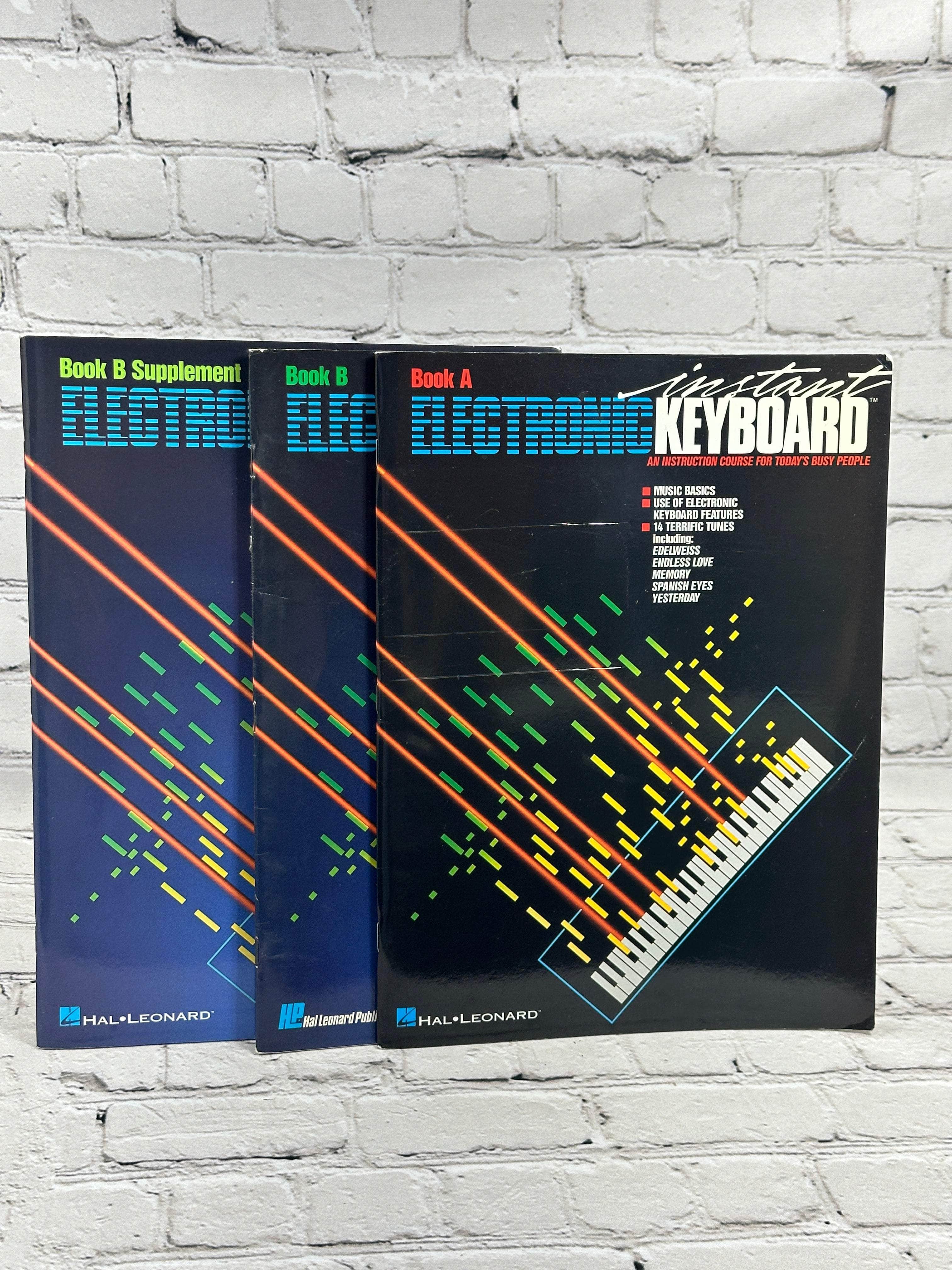 Keyboard Boo Instant Electronic Keyboard Book A/Book B/ Book B Supplement [3 Music ...
