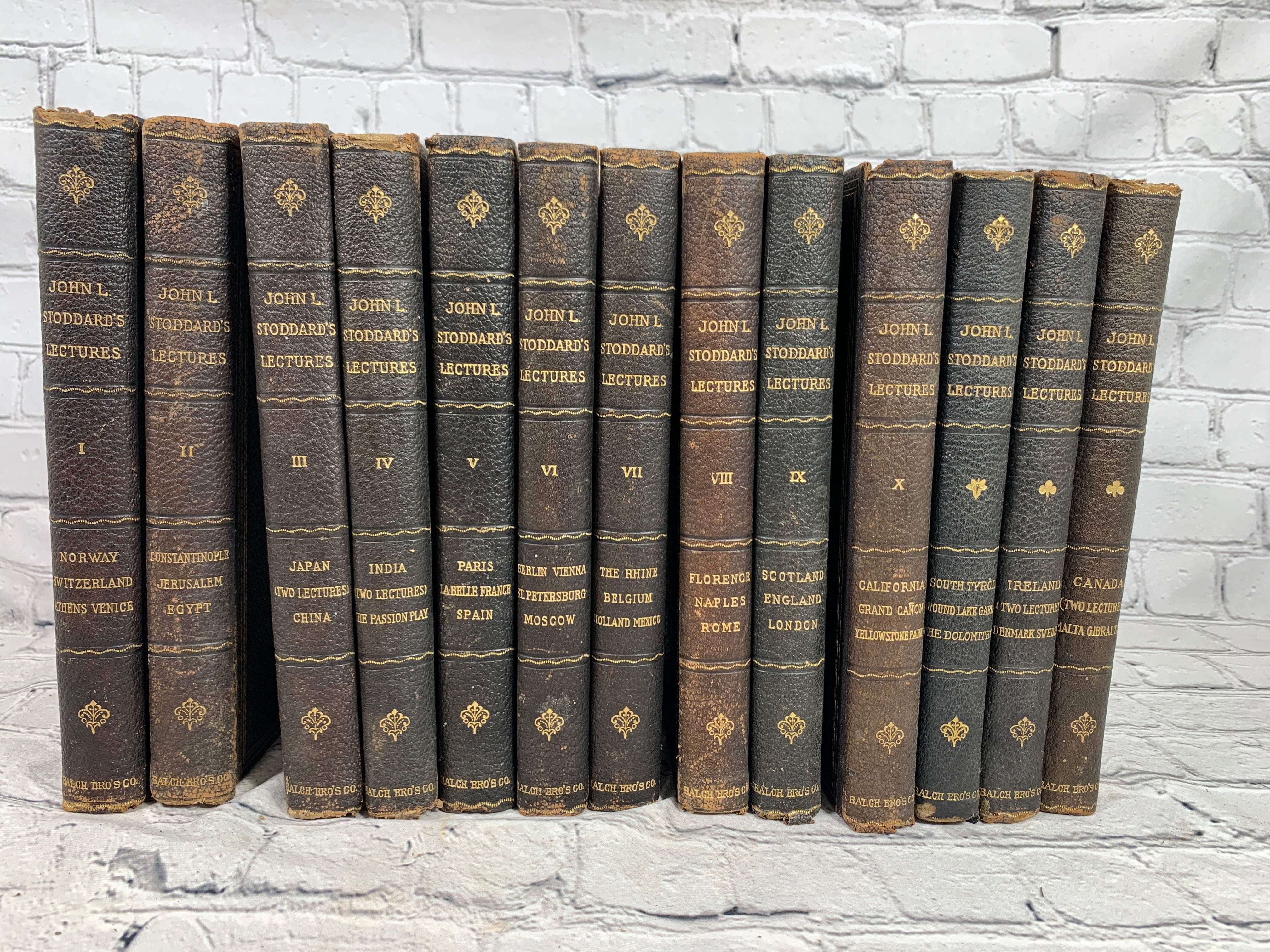 John L. Stoddard's Lectures [Volumes 1-10 and 3 Supplements · 1903