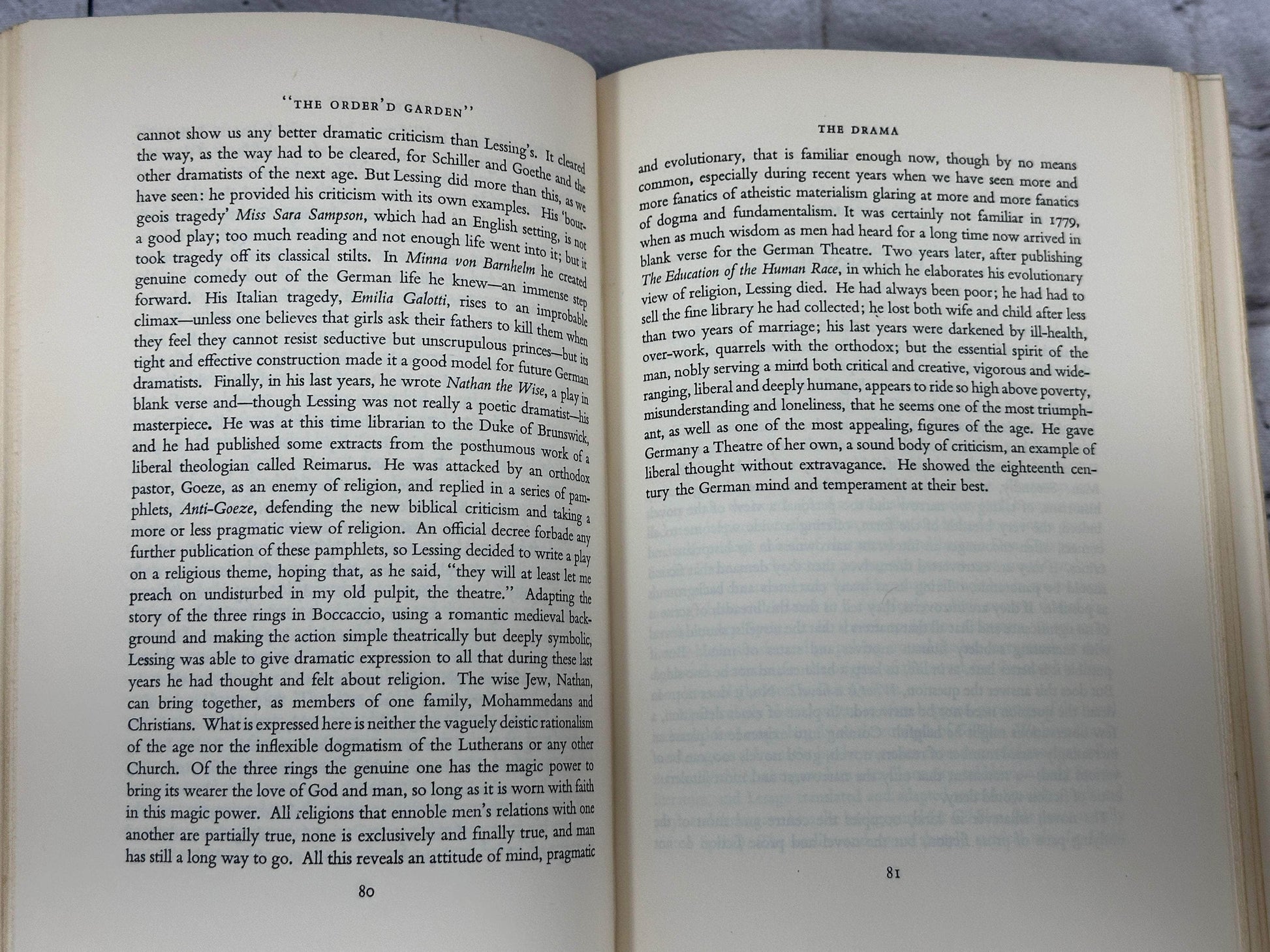 Flipped Pages Literature and Western Man by J.B. Priestley [1960]