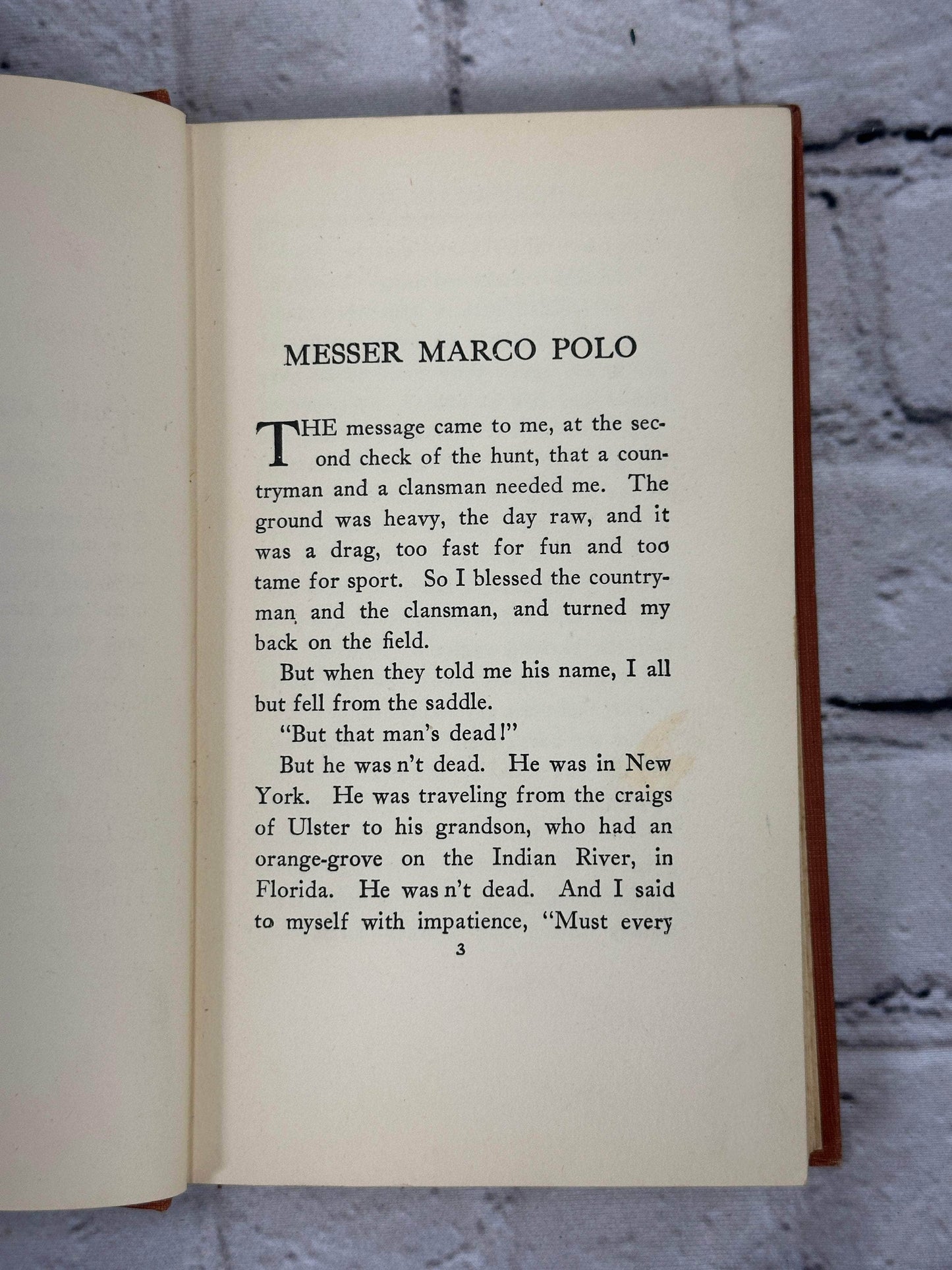 Flipped Pages Messer Marco Polo by Don Byrne [1942]