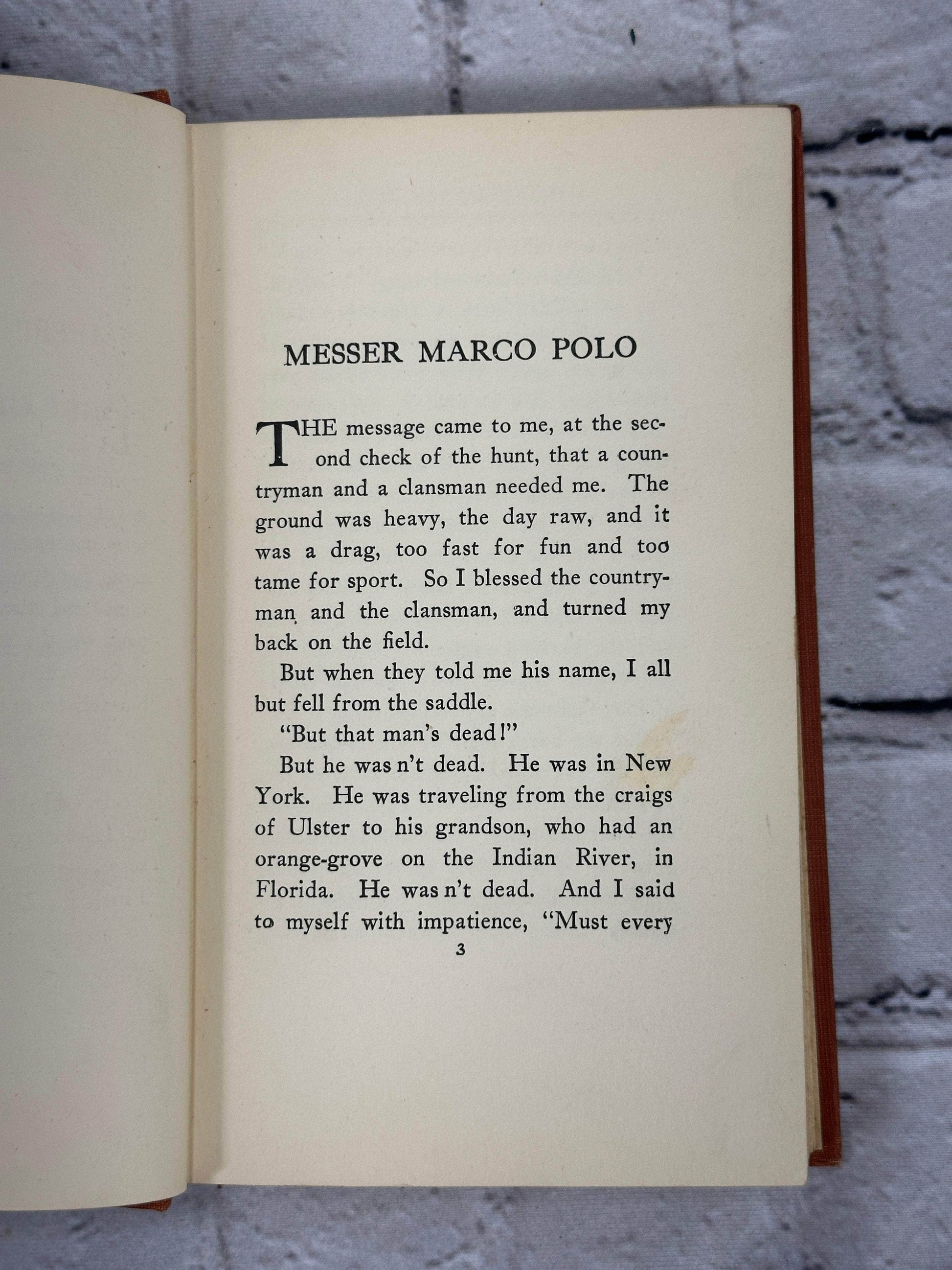Flipped Pages Messer Marco Polo by Don Byrne [1942]