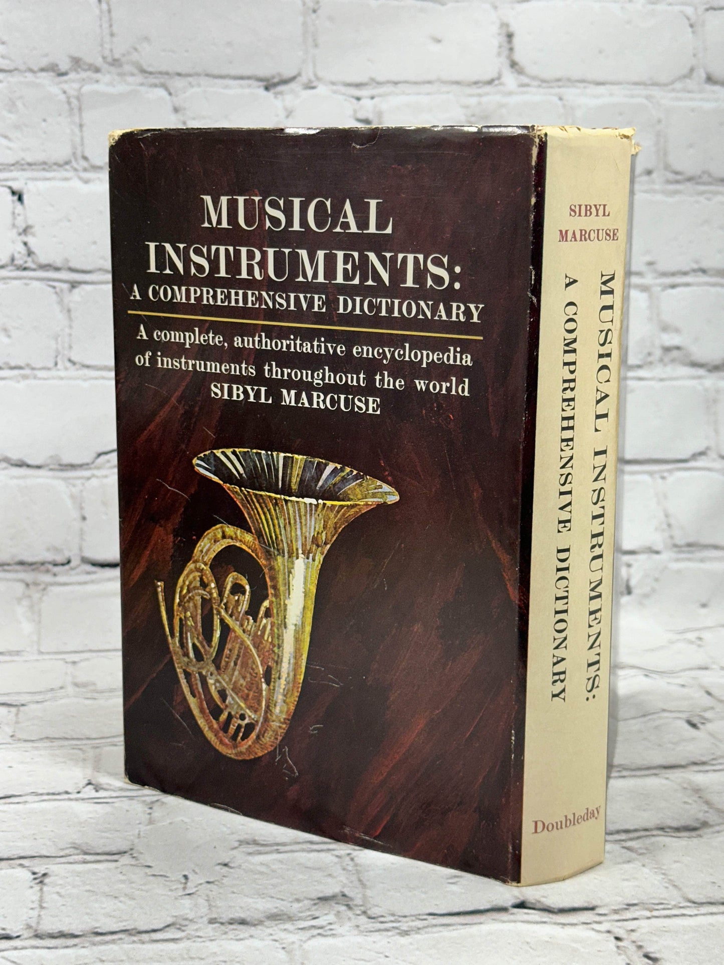 Flipped Pages Musical Instruments: A Comprehensive Dictionary By Sibyl Marcuse [1st Ed. · 1964]