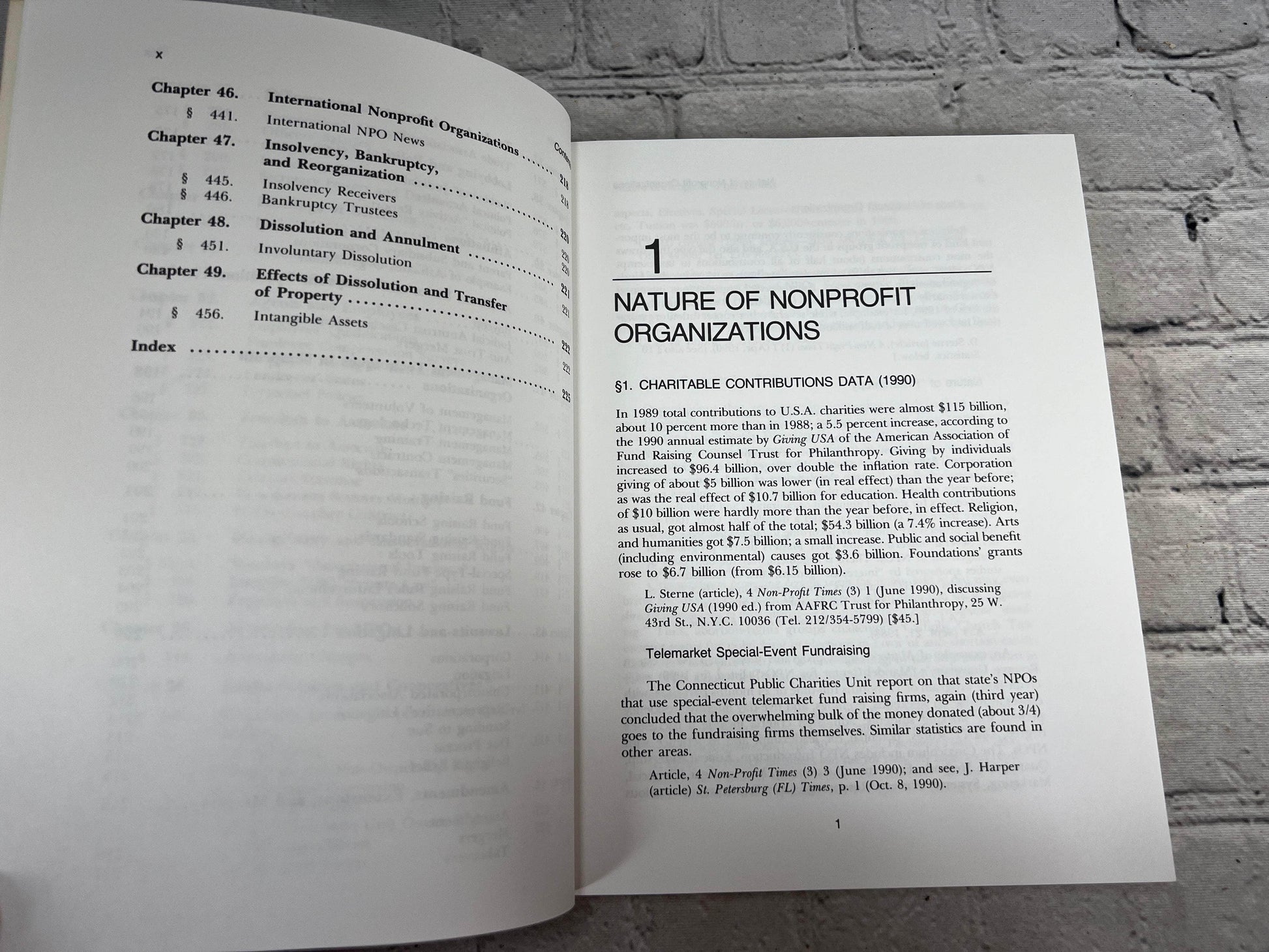 Flipped Pages Nonprofit Corporations, Organizations & Associations by H. Oleck [1991]