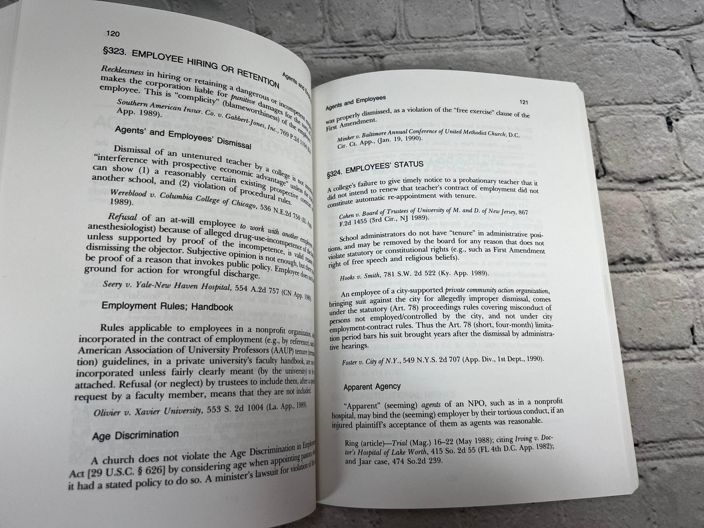 Flipped Pages Nonprofit Corporations, Organizations & Associations by H. Oleck [1991]