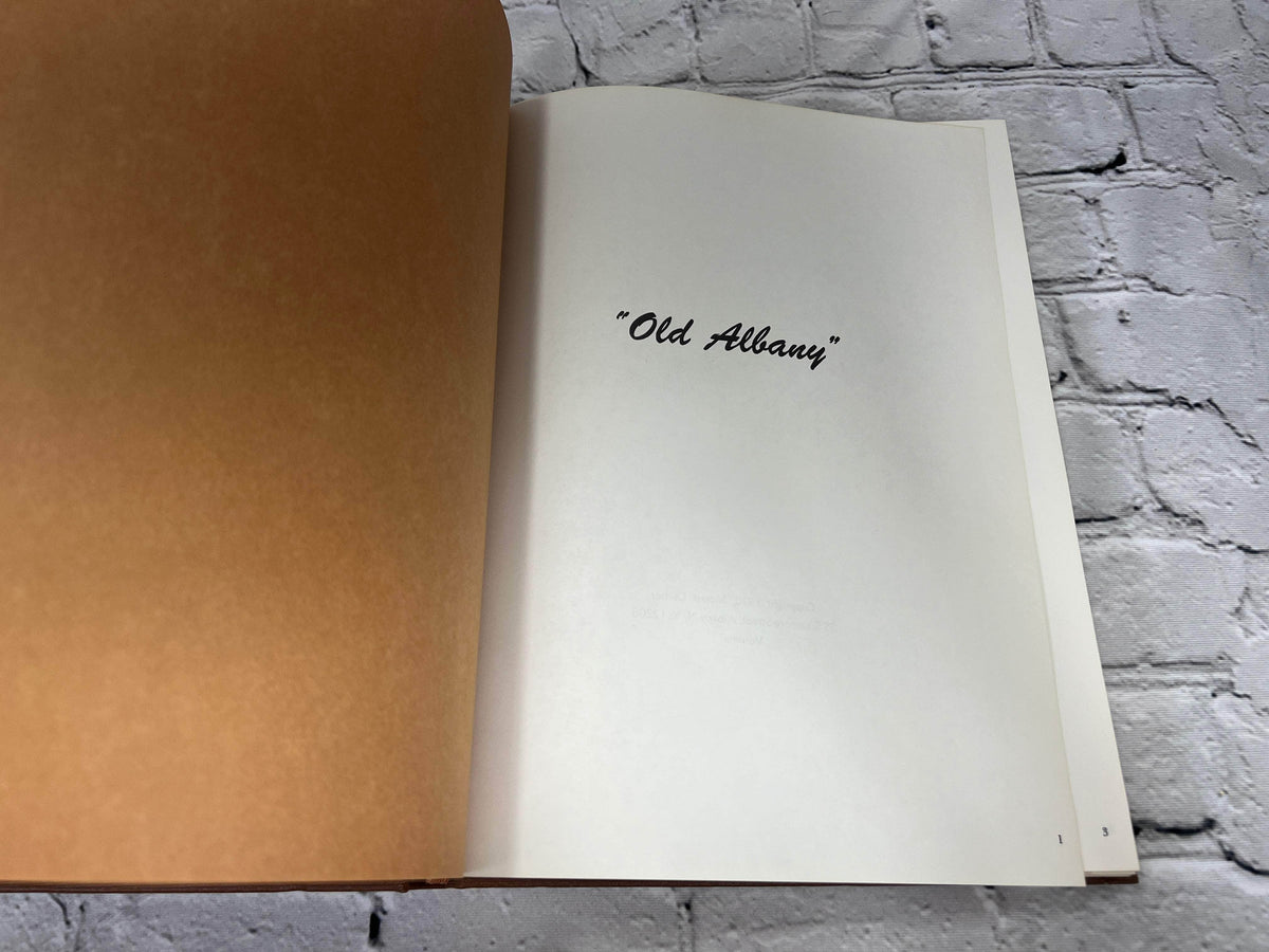 Old Albany Volumes 1, 2 and 3 by Morris Gerber, 1970-1972 Morris Gerber hardcover - half title page