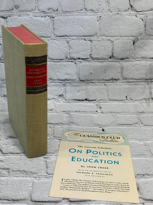 Flipped Pages On Politics and Education by John Lock [Classics Club]