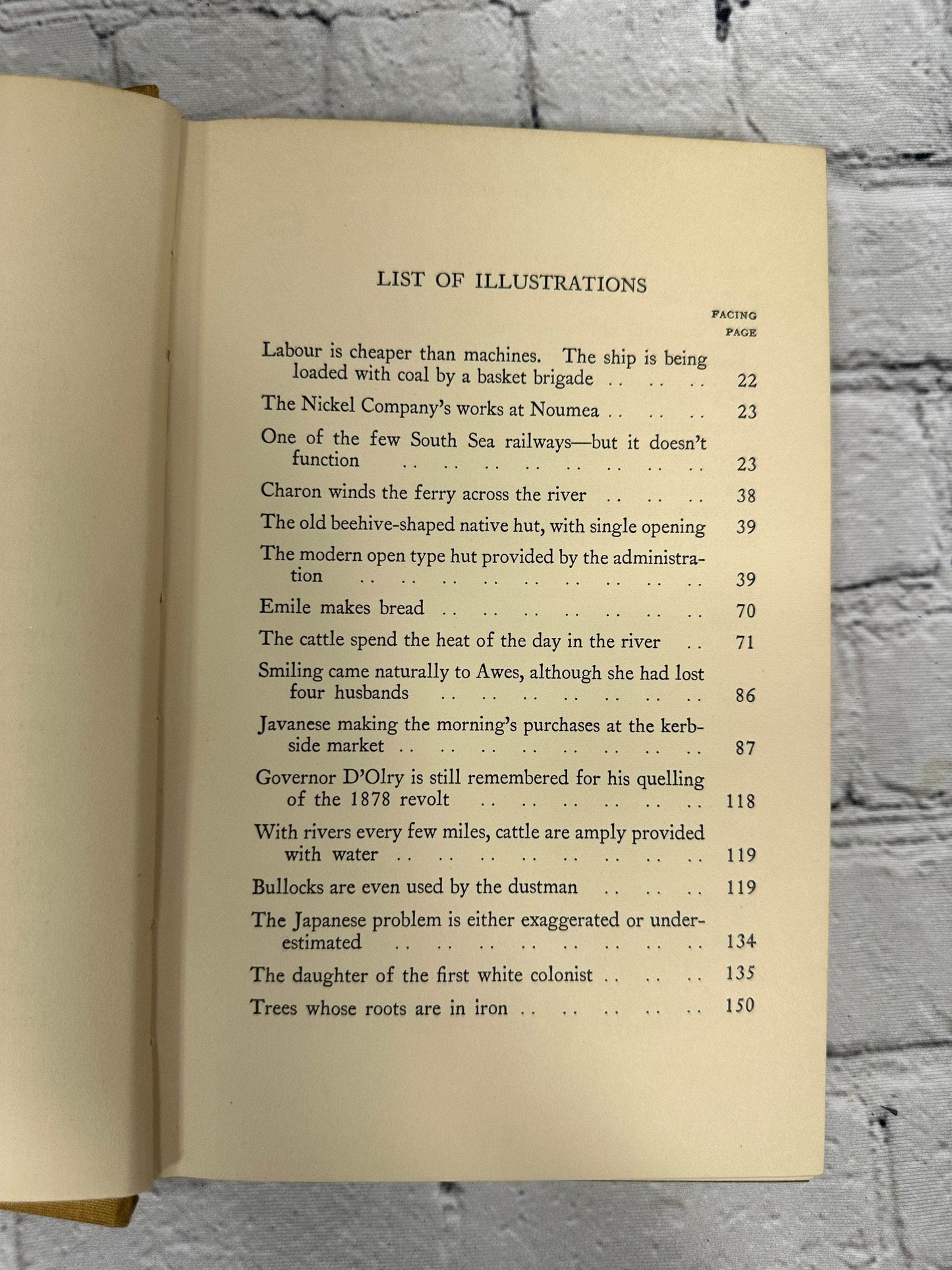 Flipped Pages Pacific Treasure Island New Caledonia by Wilfred Burchett [1942 · 2nd Edition]