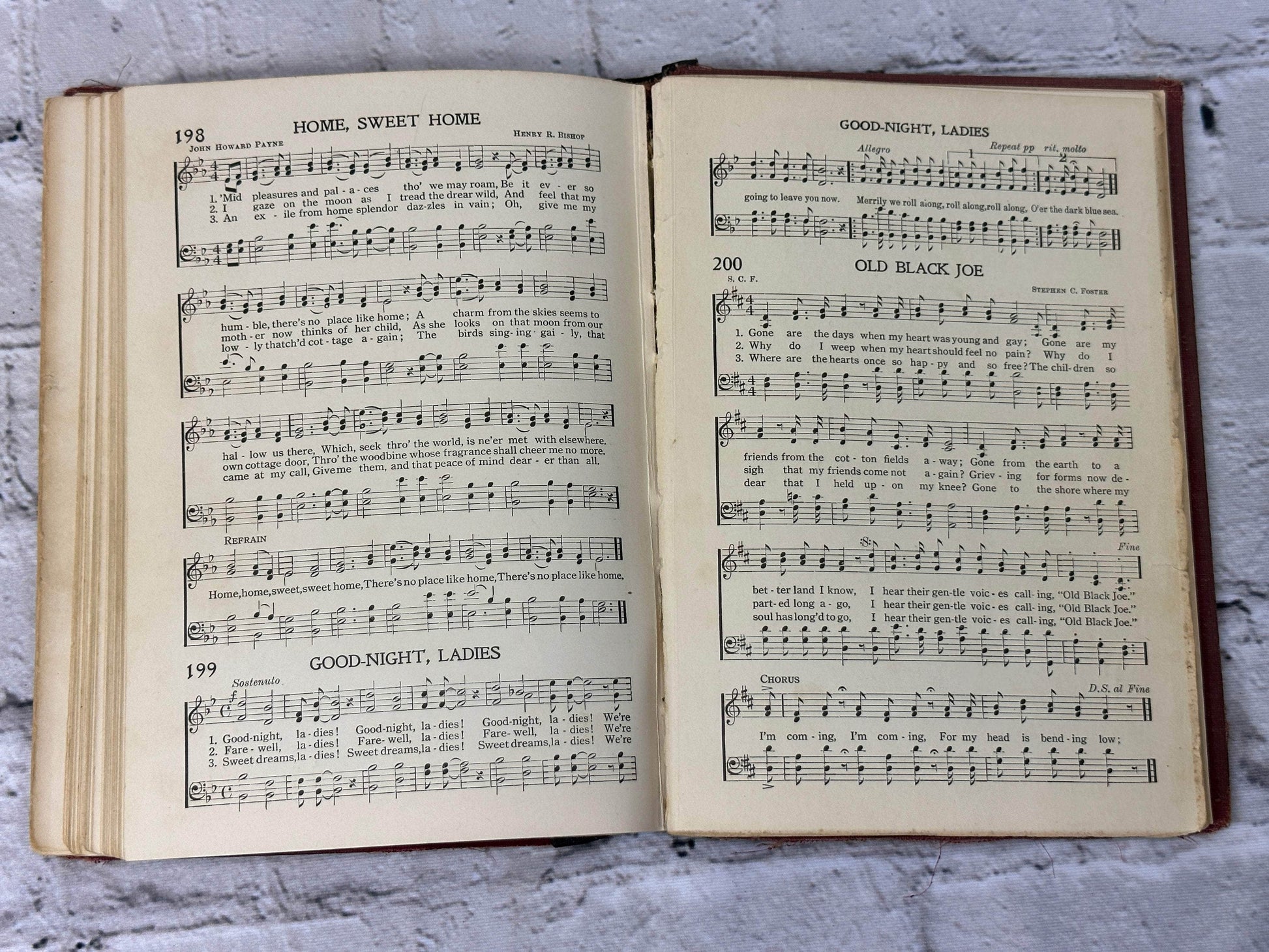 Flipped Pages Seth Parker's Hymnal compiled by Phillips H Lord [1930]