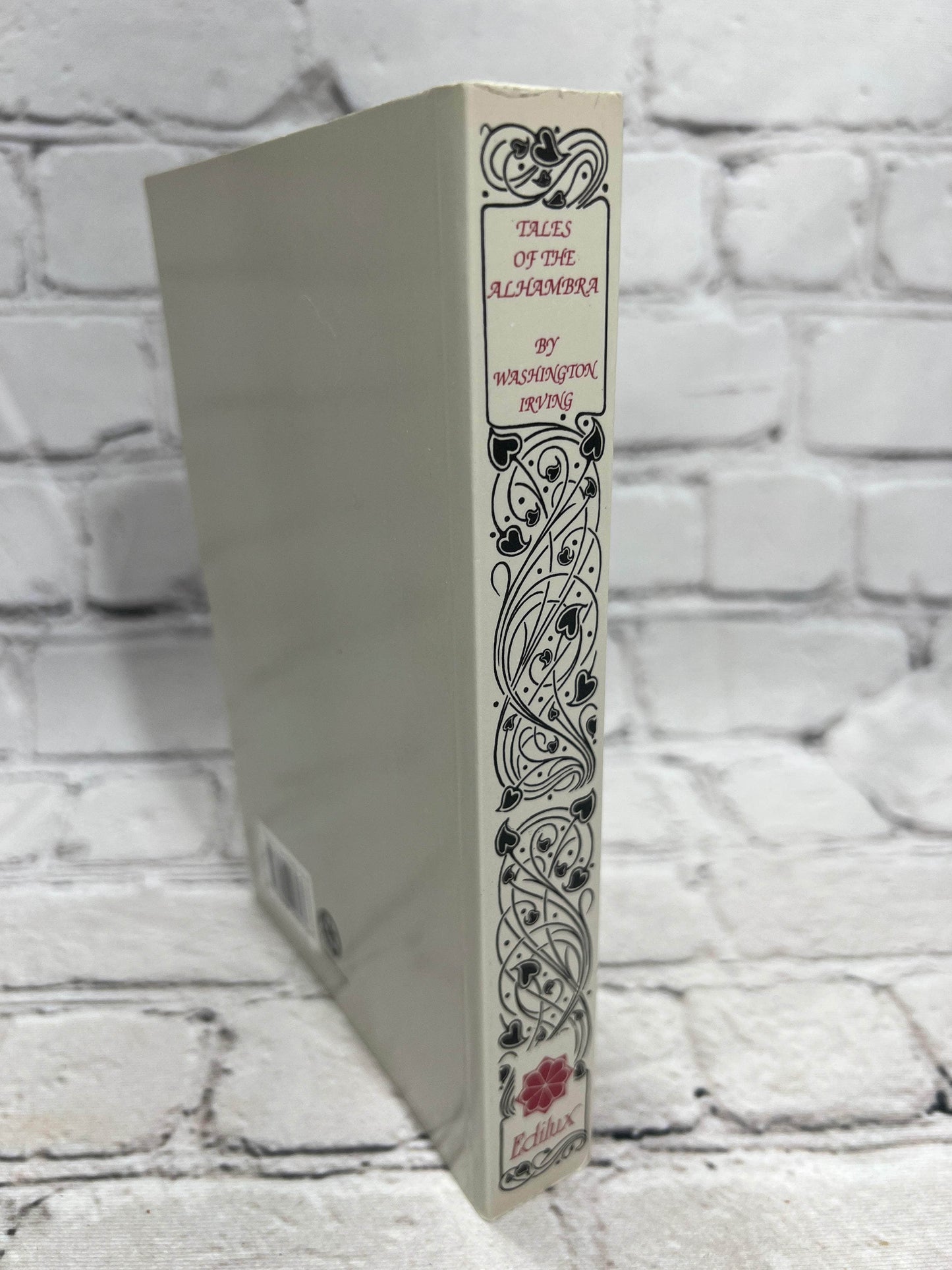 Flipped Pages Tales of the Alhambra By Washington Irving [Edilux Edition]