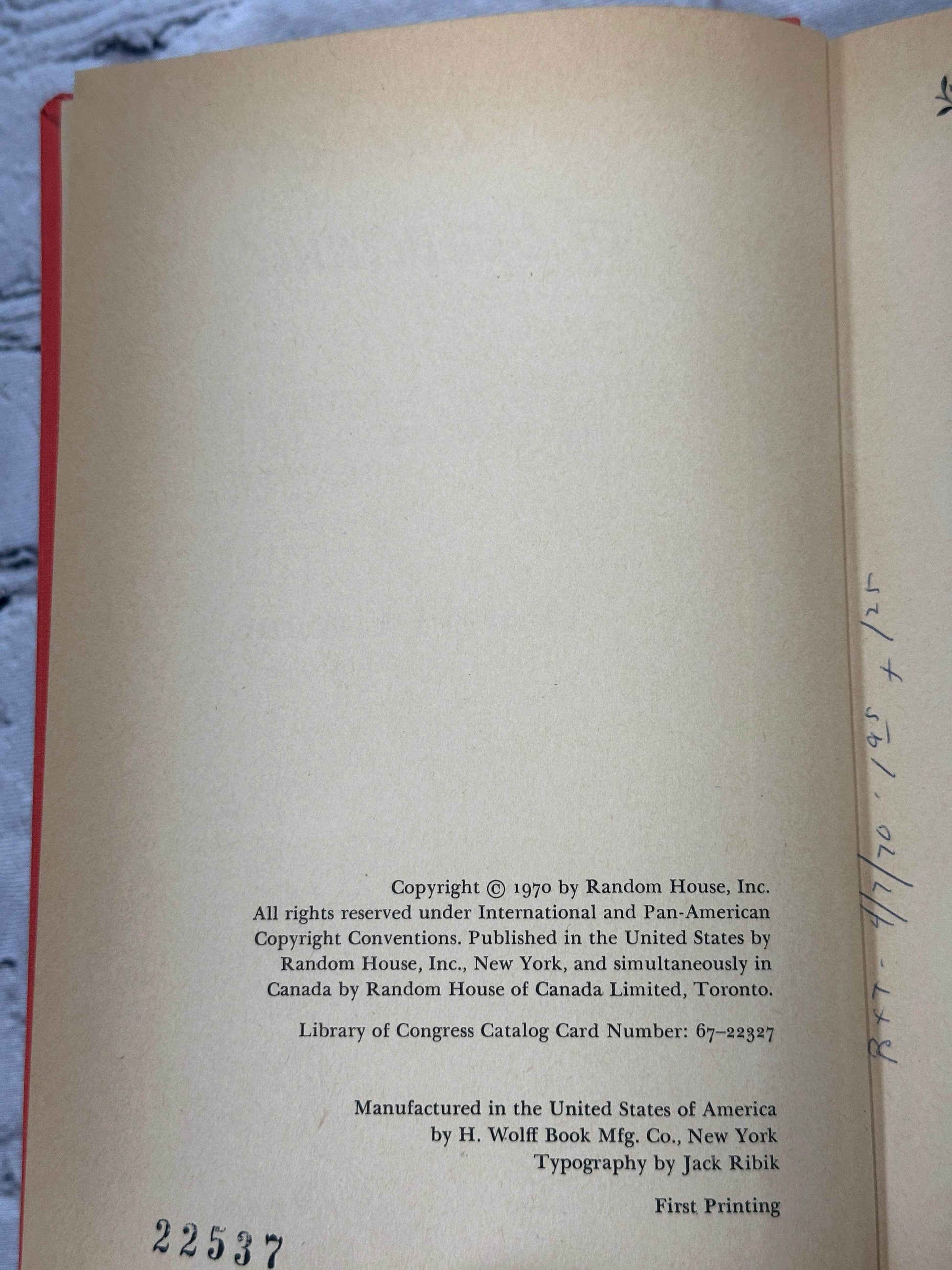 Flipped Pages The Age of Exuberance By Donald Greene [1st Printing · 1970]