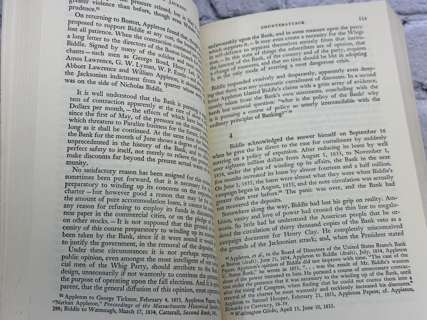 Flipped Pages The Age of Jackson by Arthur M Schlesinger Jr [1945]